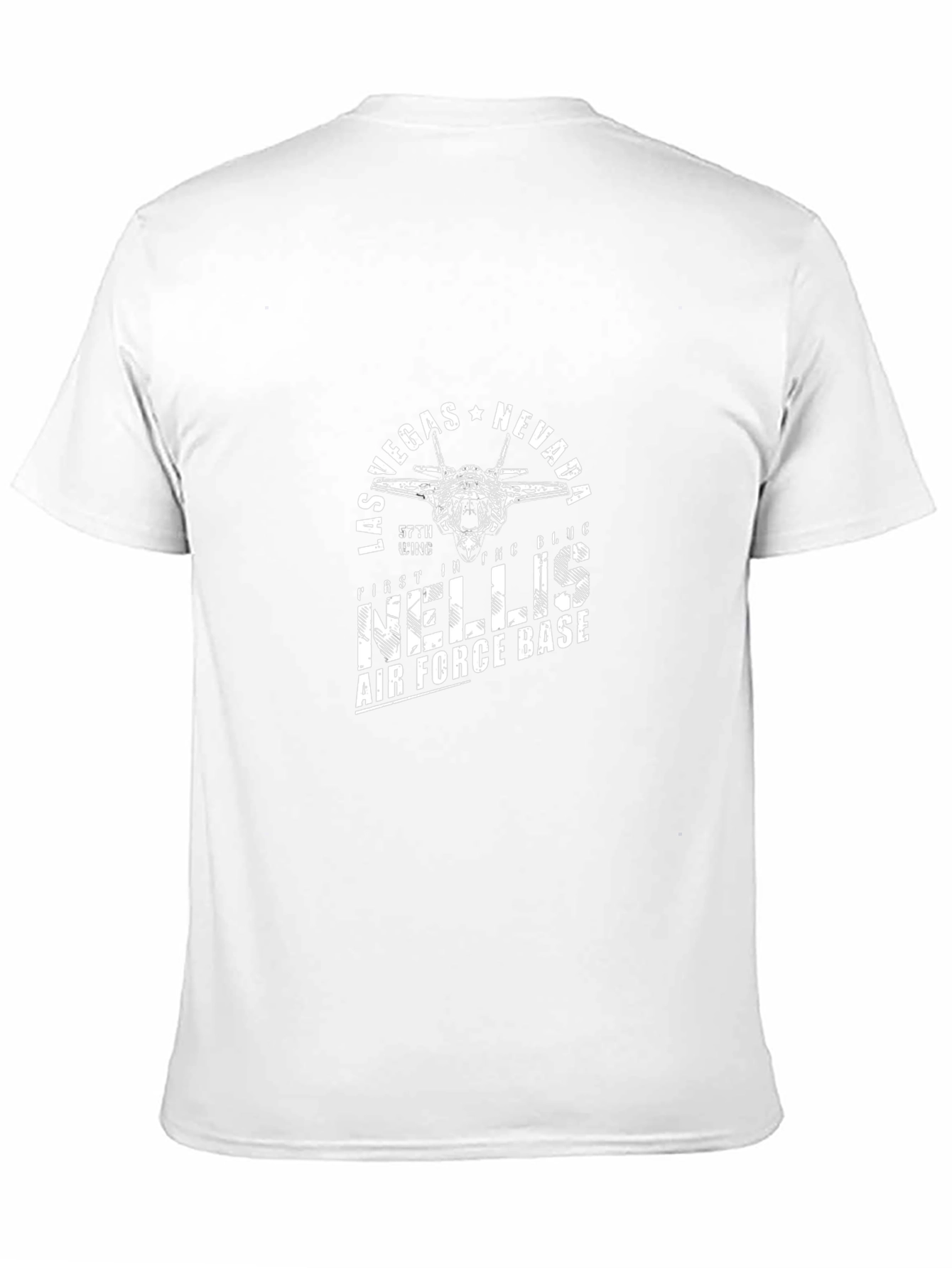 Las Vegas Nevada Fighter Jet Graphic Tee