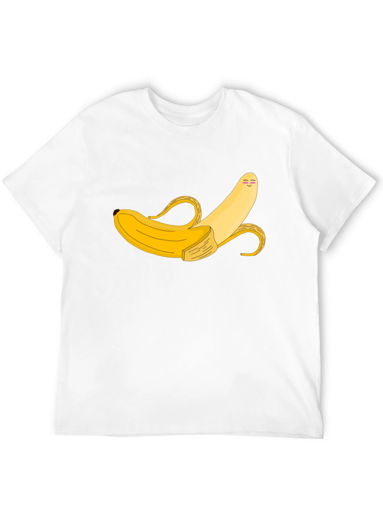 Banana Graphic Tee - Unique Cartoon Style