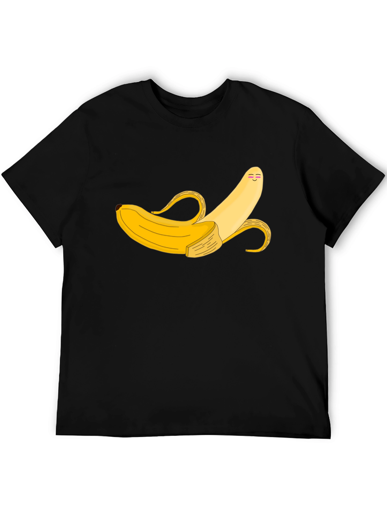 Banana Graphic Tee - Unique Cartoon Style