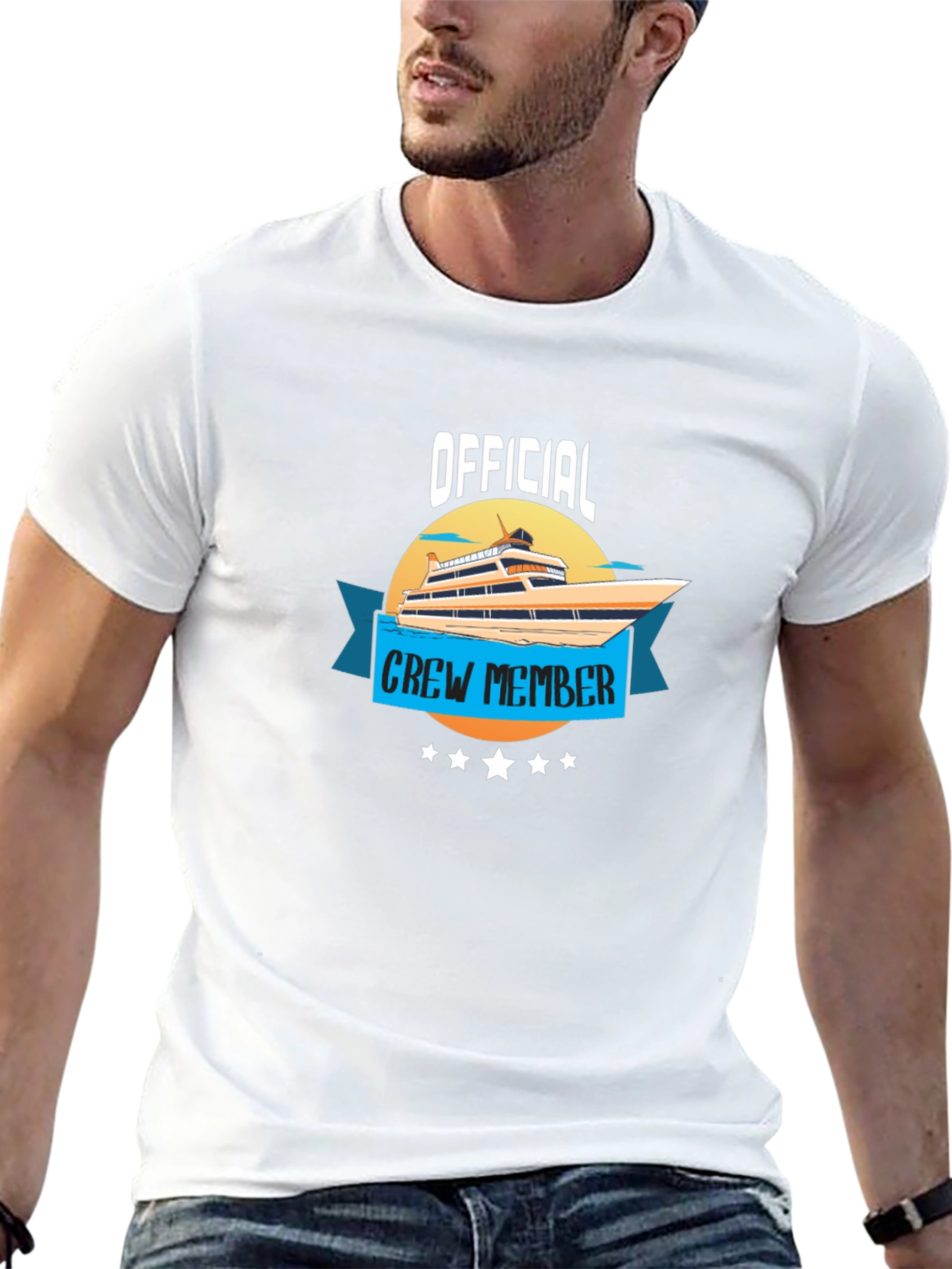 Official Crew Member T-Shirt - Yacht Design