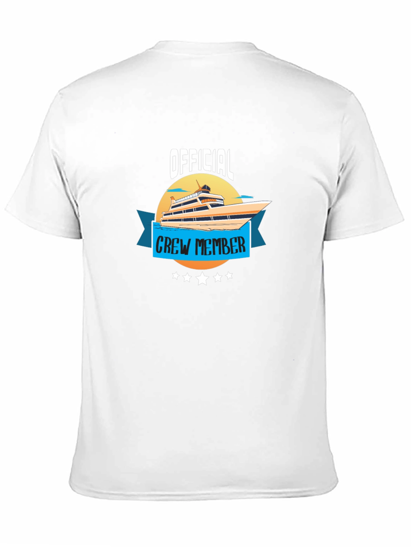 Official Crew Member T-Shirt - Yacht Design