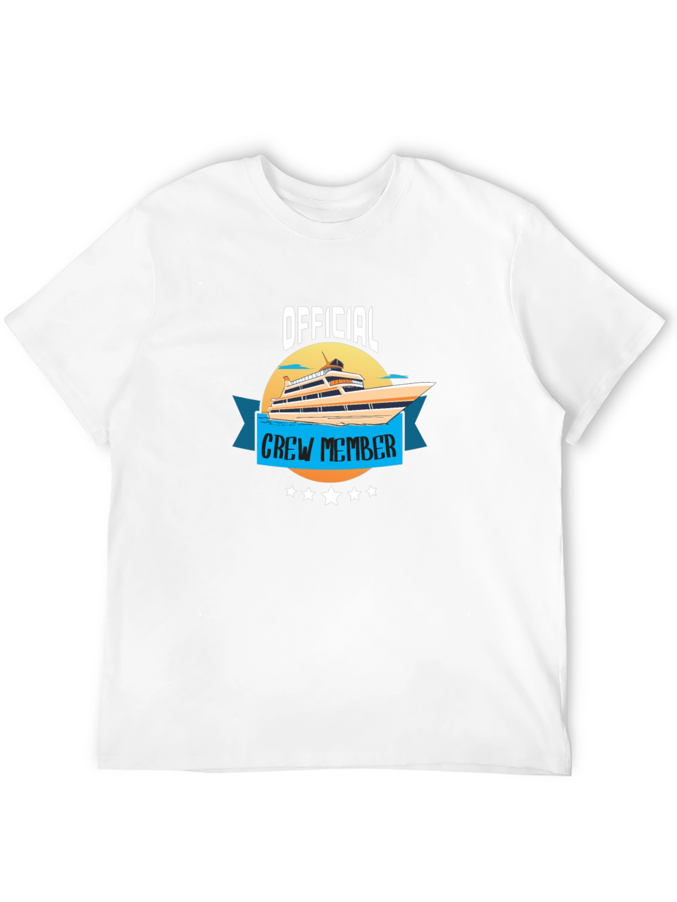 Official Crew Member T-Shirt - Yacht Design