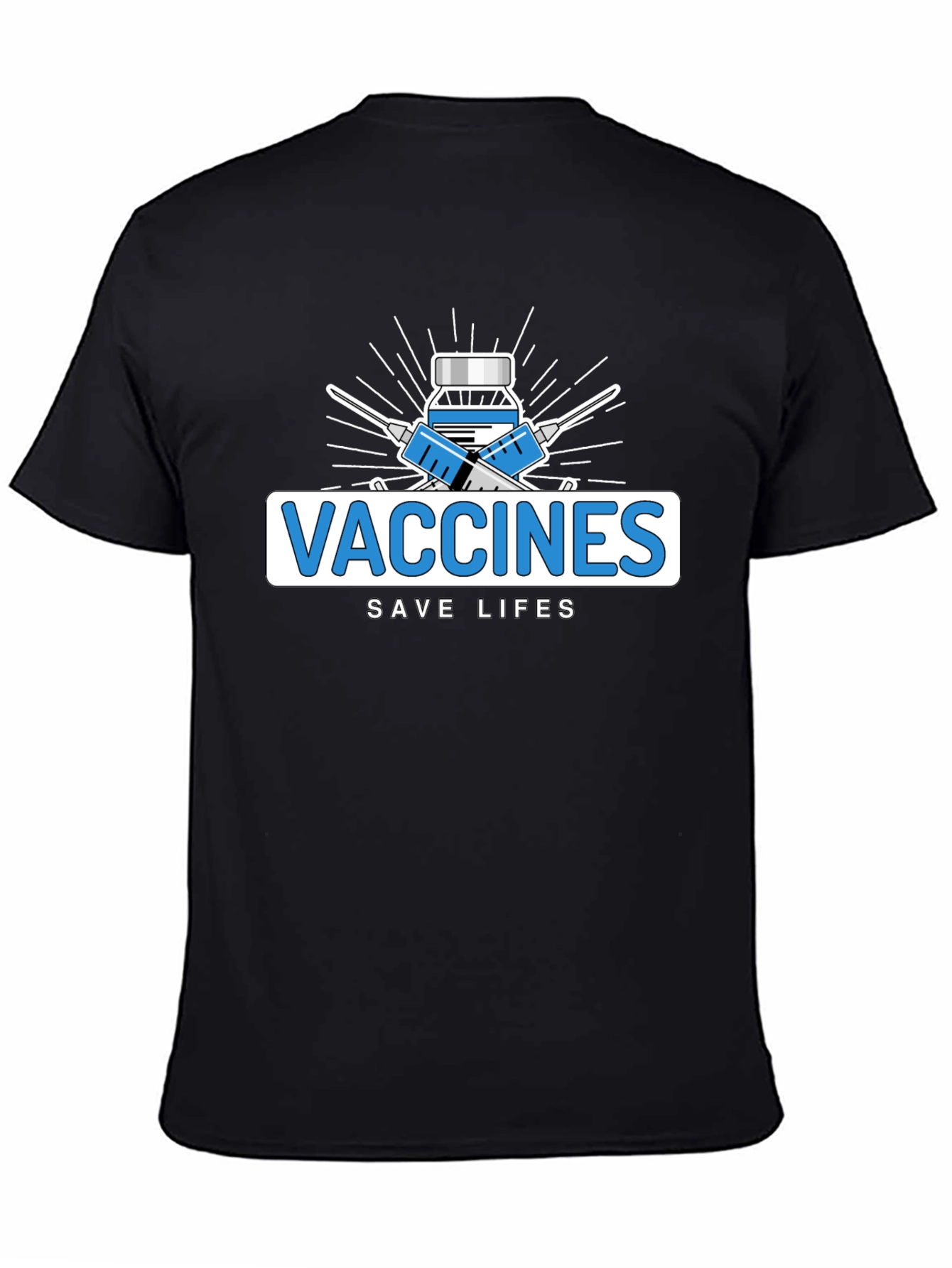 Vaccines Save Lives Graphic Tee - Unisex