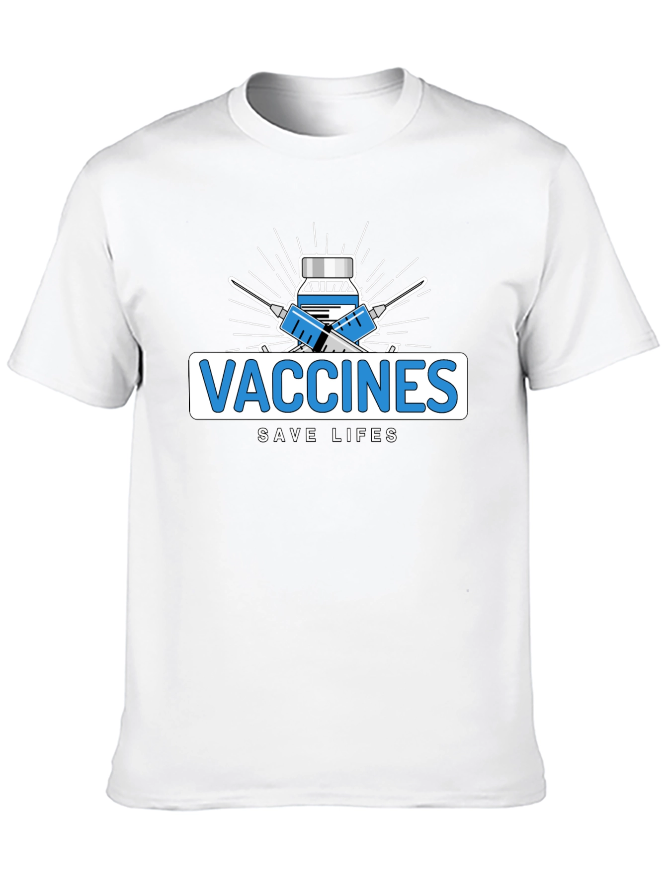 Vaccines Save Lives Graphic Tee - Unisex