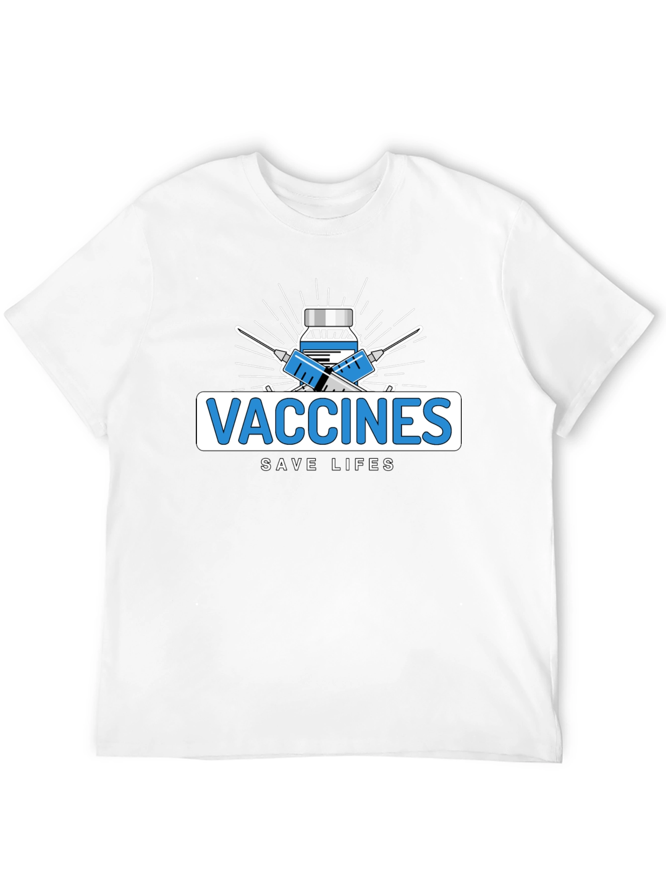 Vaccines Save Lives Graphic Tee - Unisex