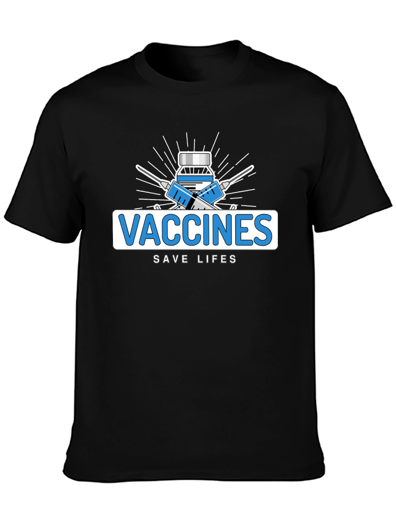 Vaccines Save Lives Graphic Tee - Unisex