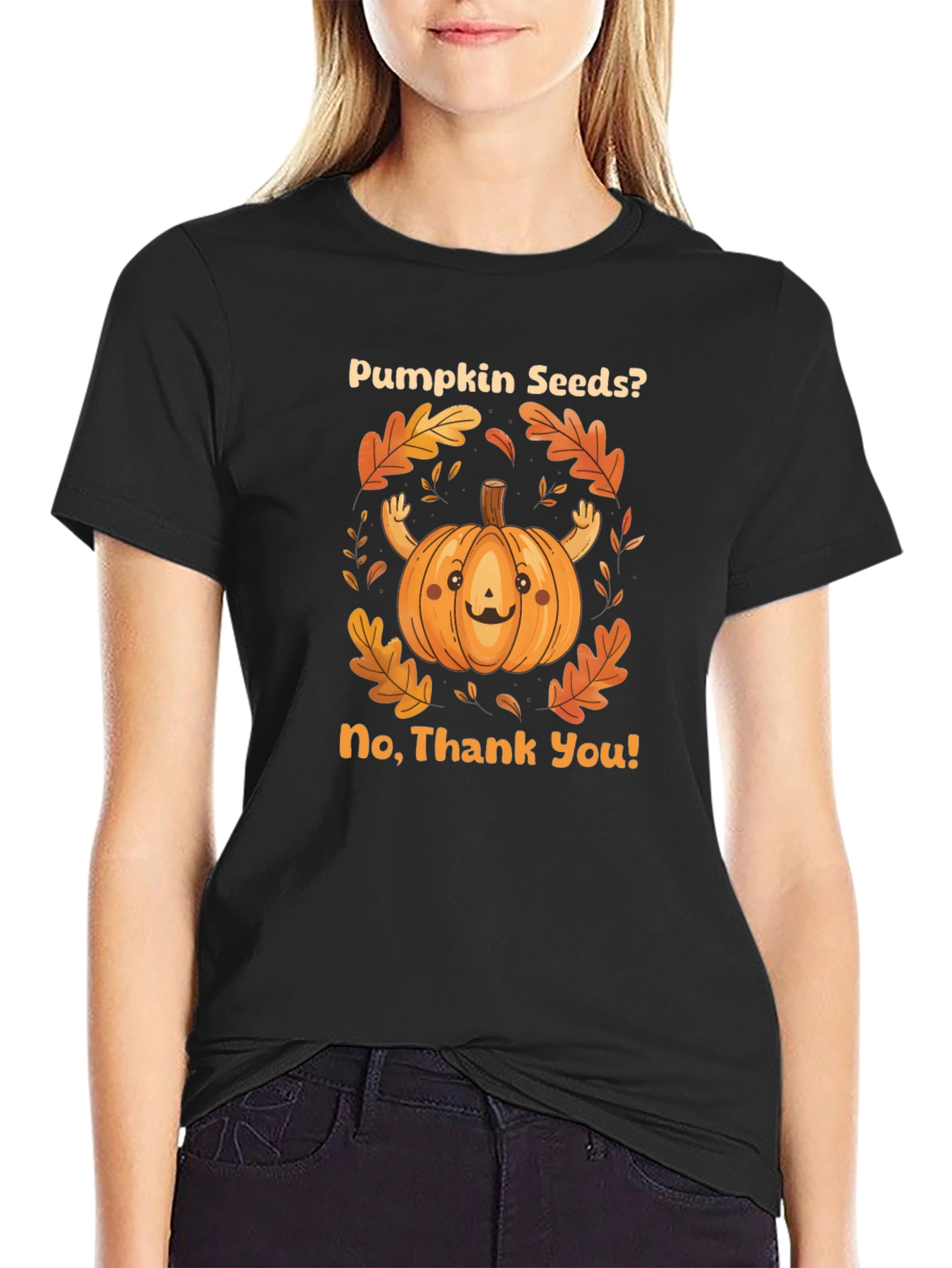 Pumpkin Seeds? No Thank You! Graphic T-Shirt