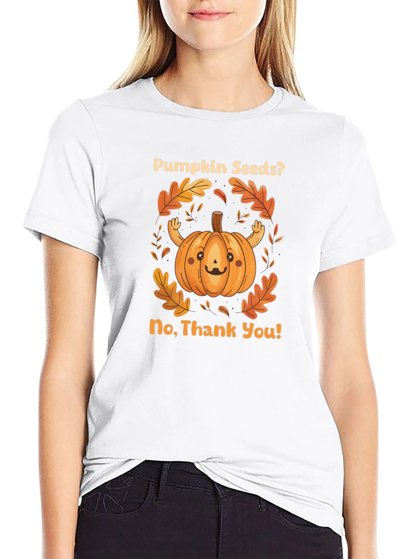 Pumpkin Seeds? No Thank You! Graphic T-Shirt
