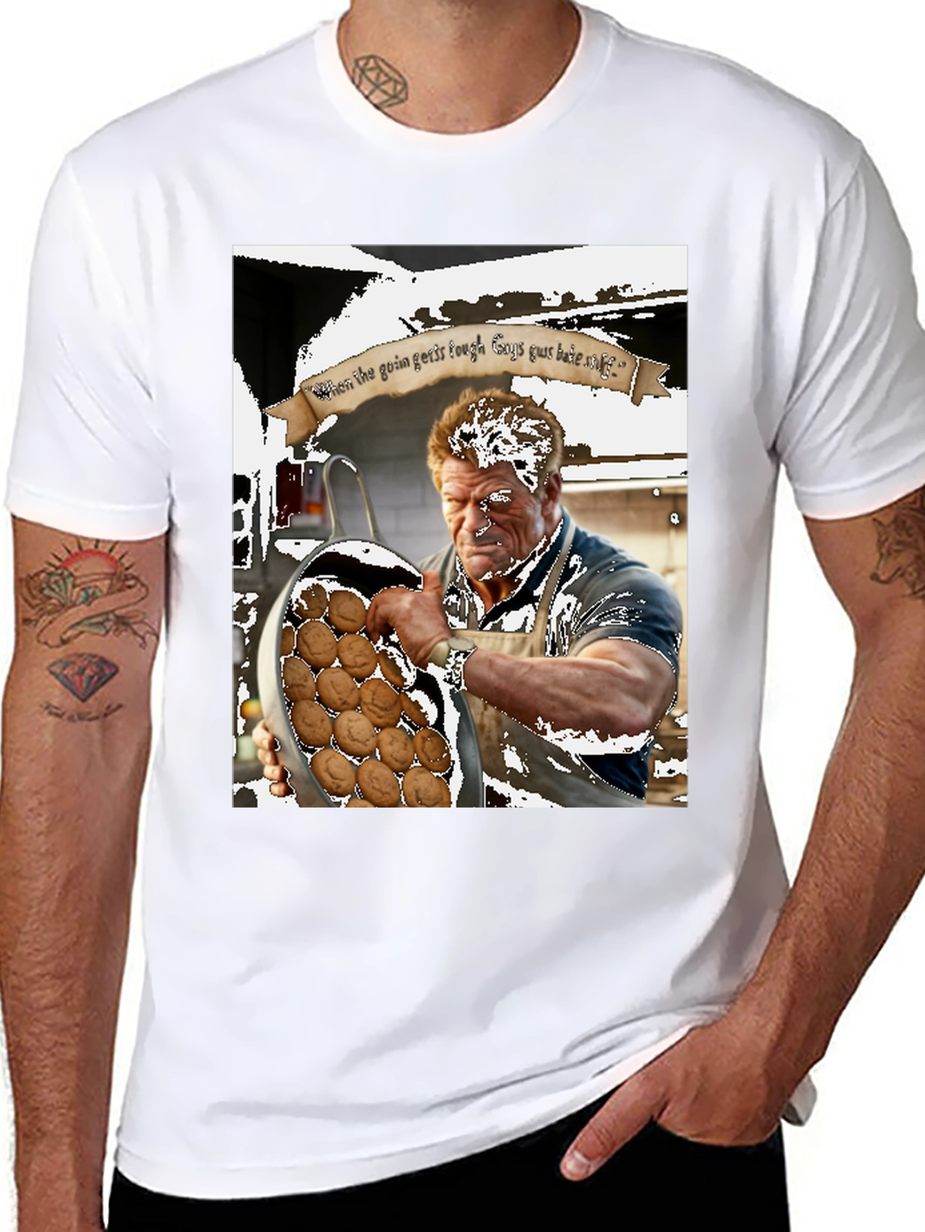 Tough Guys Bake Cafe T-Shirt