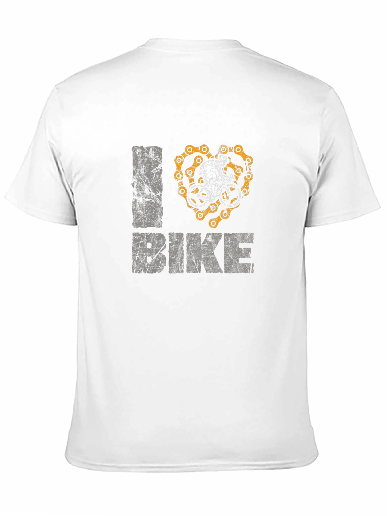 I Heart Bike Graphic Print Tee
