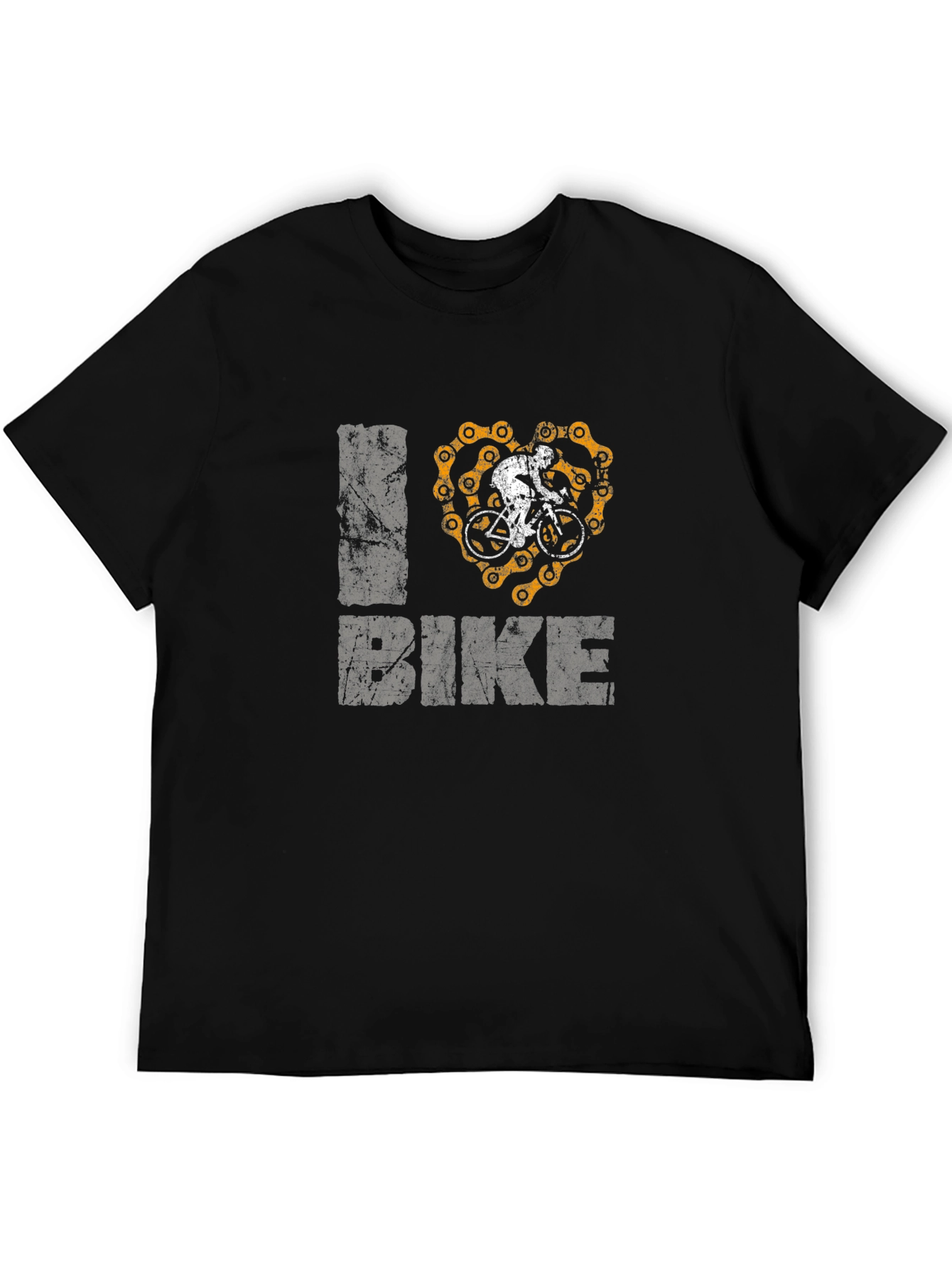 I Heart Bike Graphic Print Tee