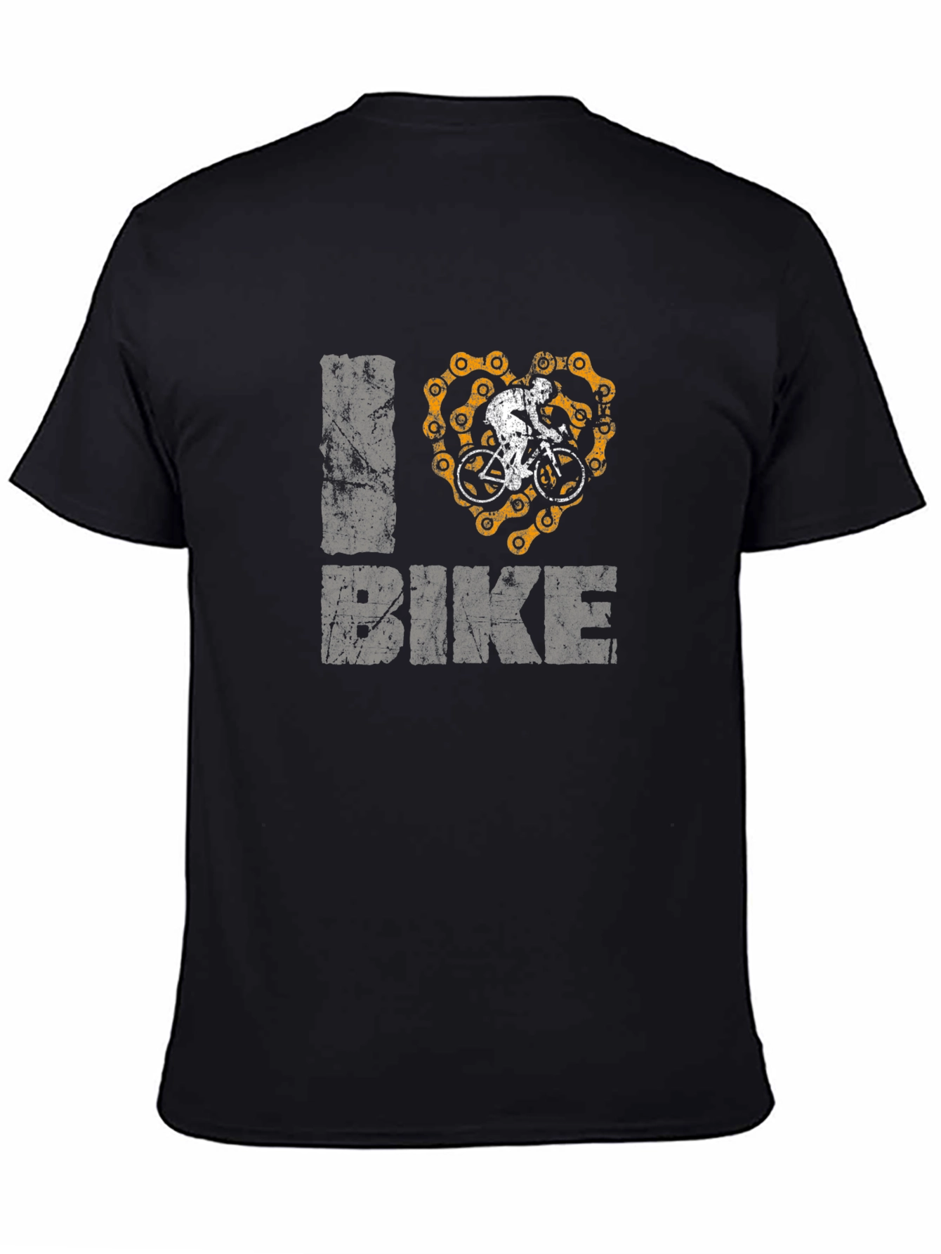 I Heart Bike Graphic Print Tee