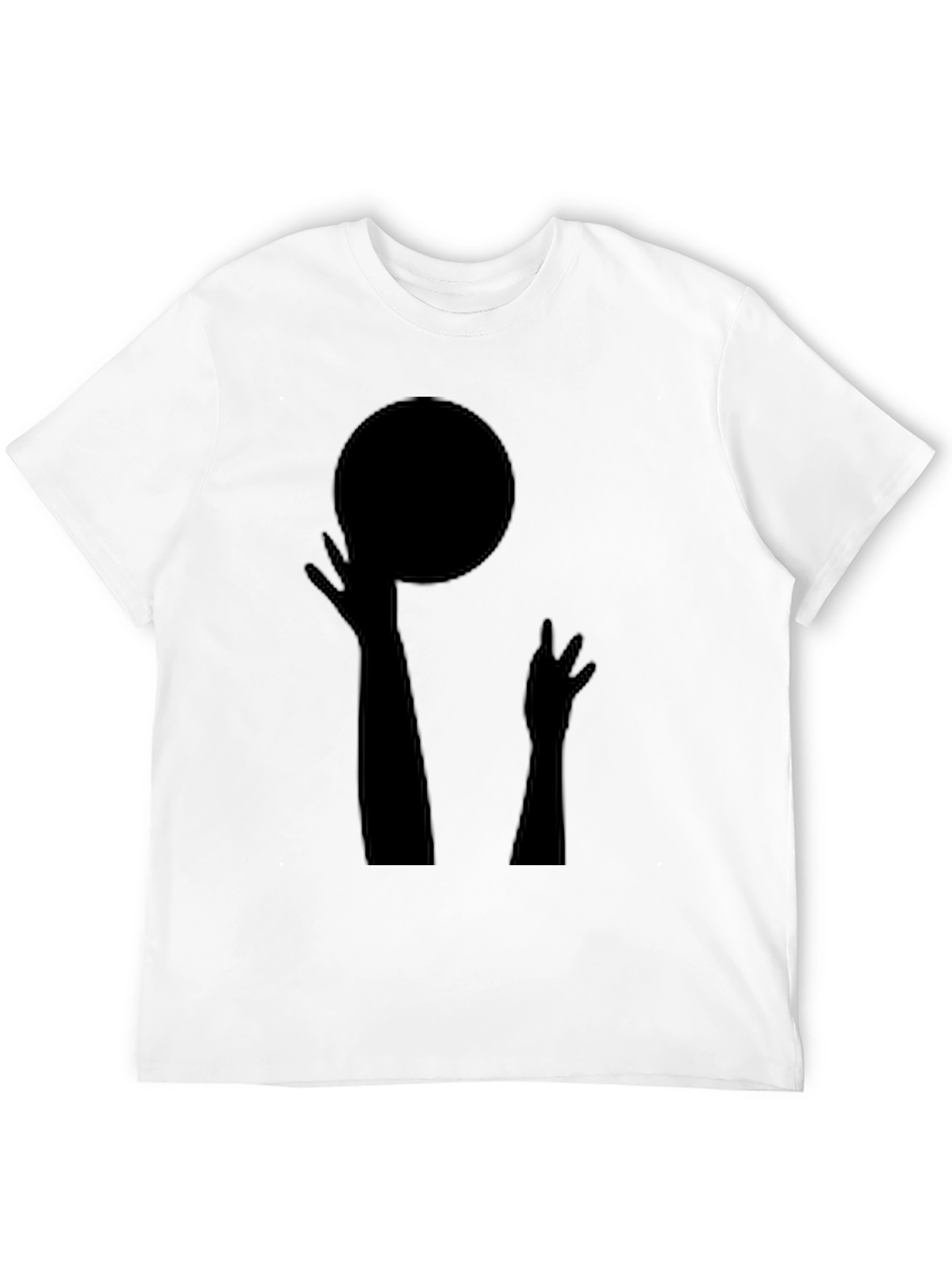 Basketball Silhouette Graphic Tee