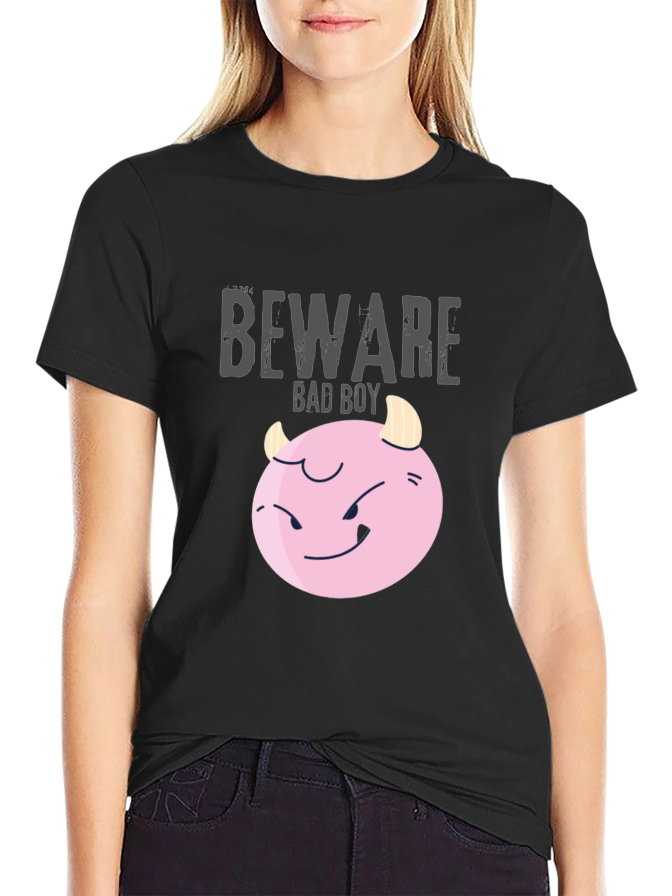 Beware Bad Boy T-Shirt - Funny Graphic Tee