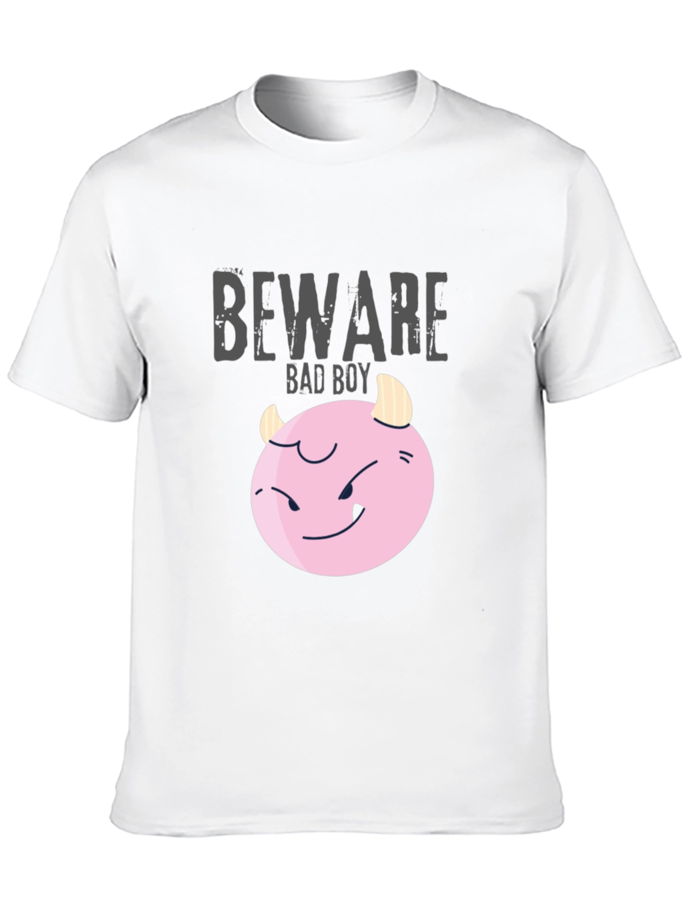 Beware Bad Boy T-Shirt - Funny Graphic Tee