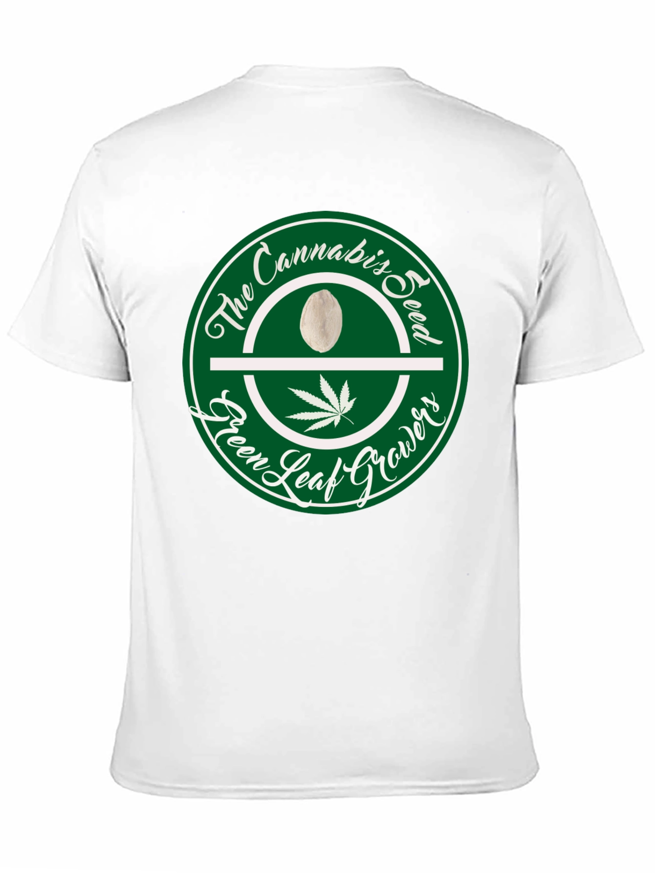 Cannabis Seed Green Leaf Growers T-Shirt