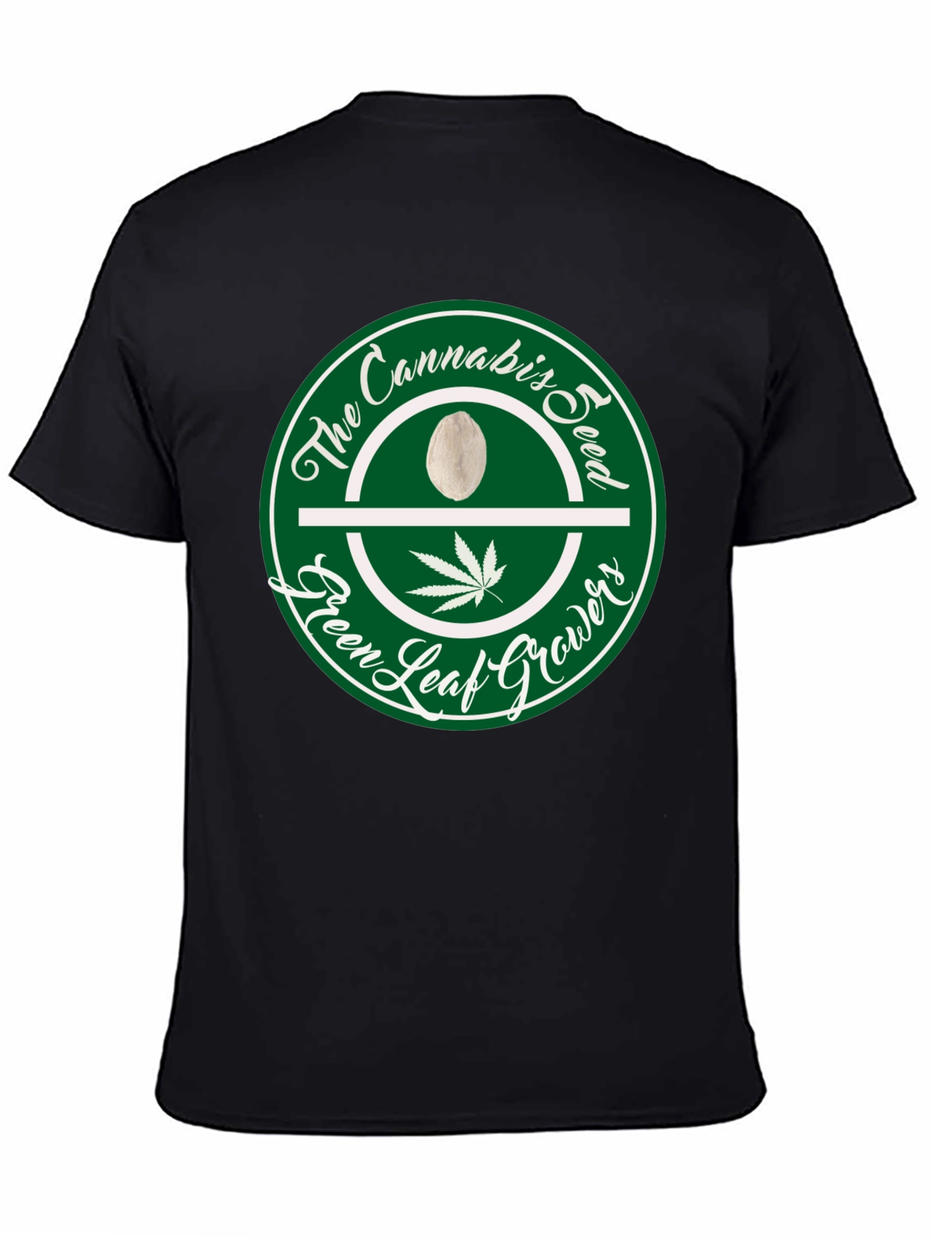 Cannabis Seed Green Leaf Growers T-Shirt