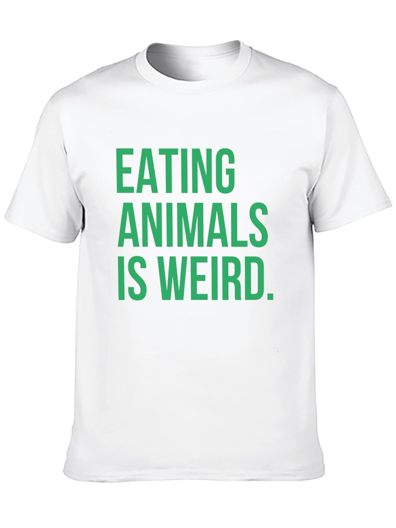 Eating Animals is Weird T-Shirt - Vegan Statement Tee