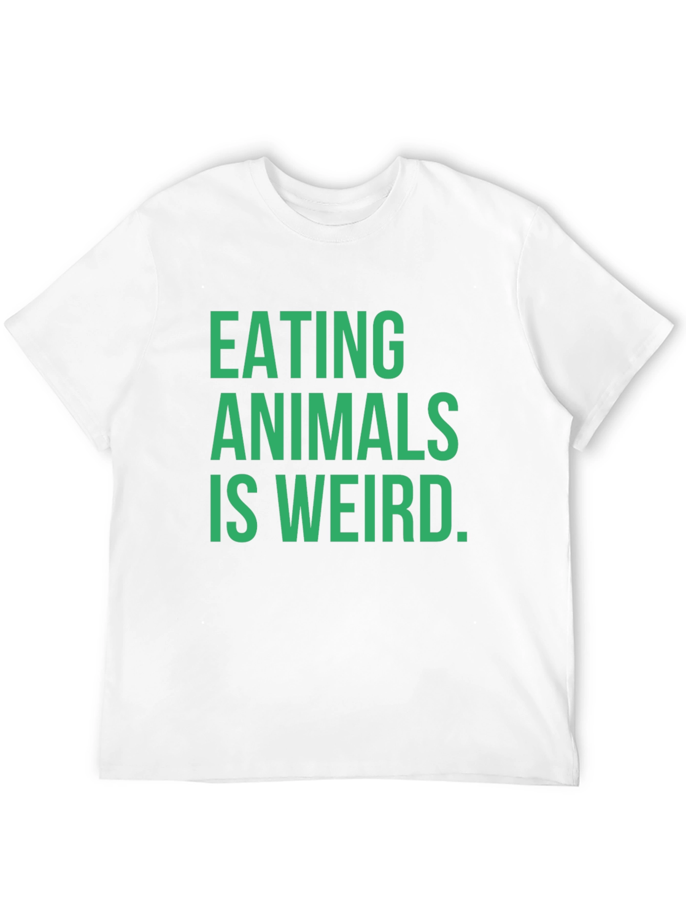 Eating Animals is Weird T-Shirt - Vegan Statement Tee