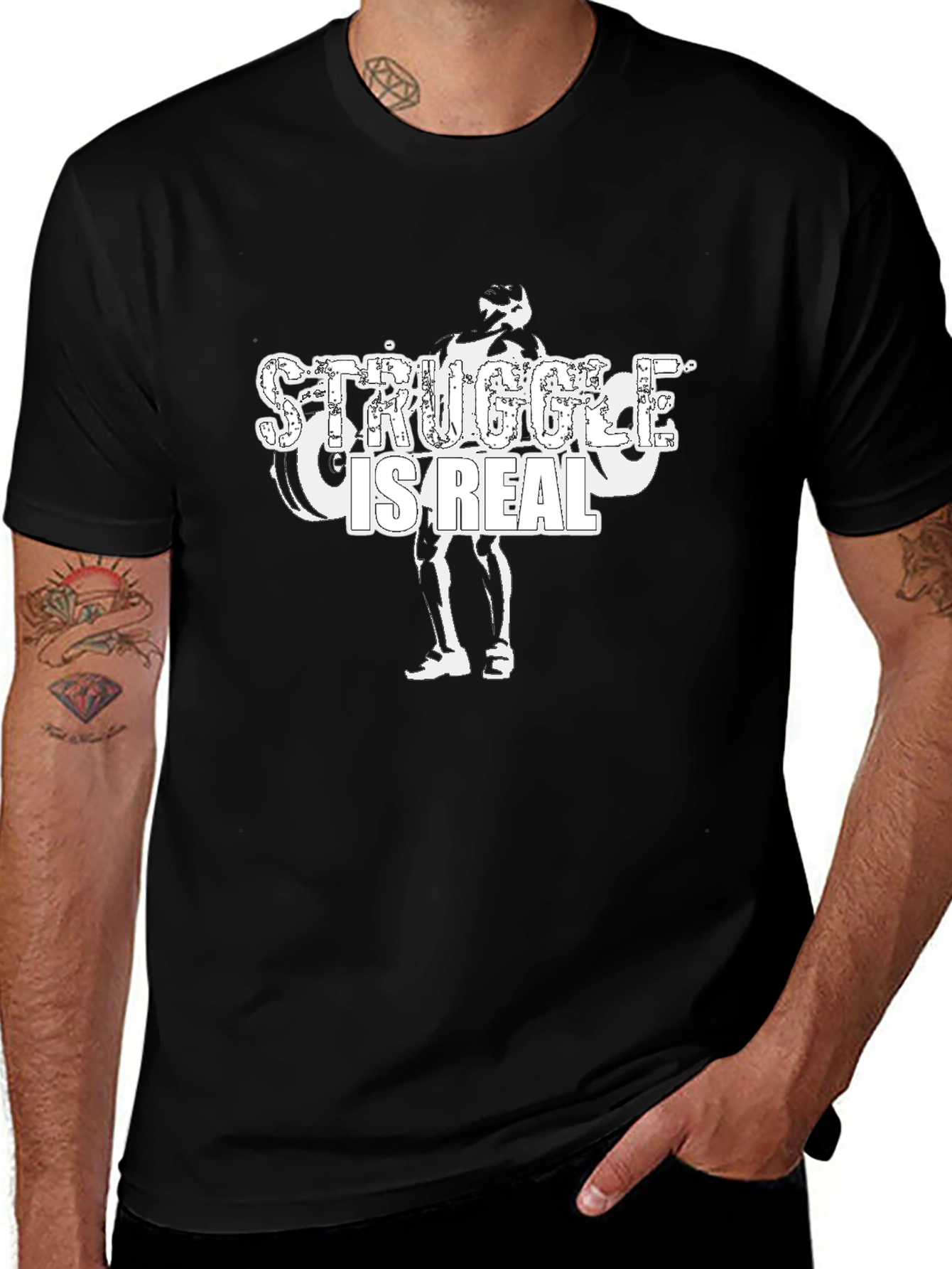 Struggle is Real Graphic T-Shirt