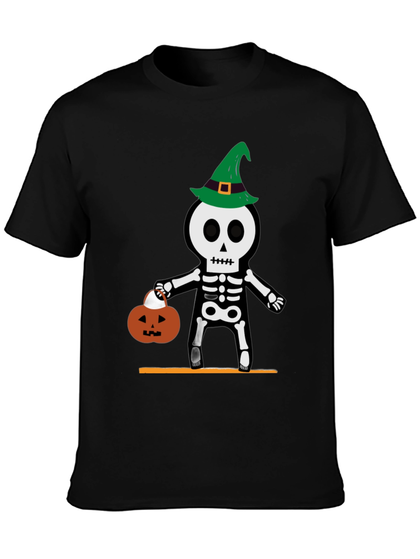 Halloween Skeleton Witch T-Shirt