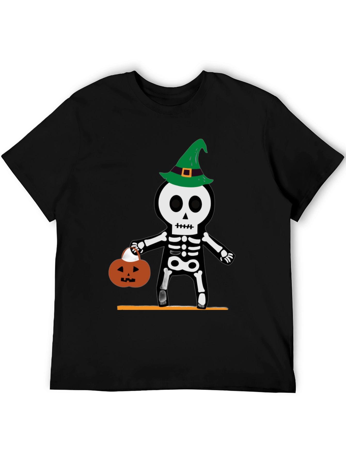 Halloween Skeleton Witch T-Shirt