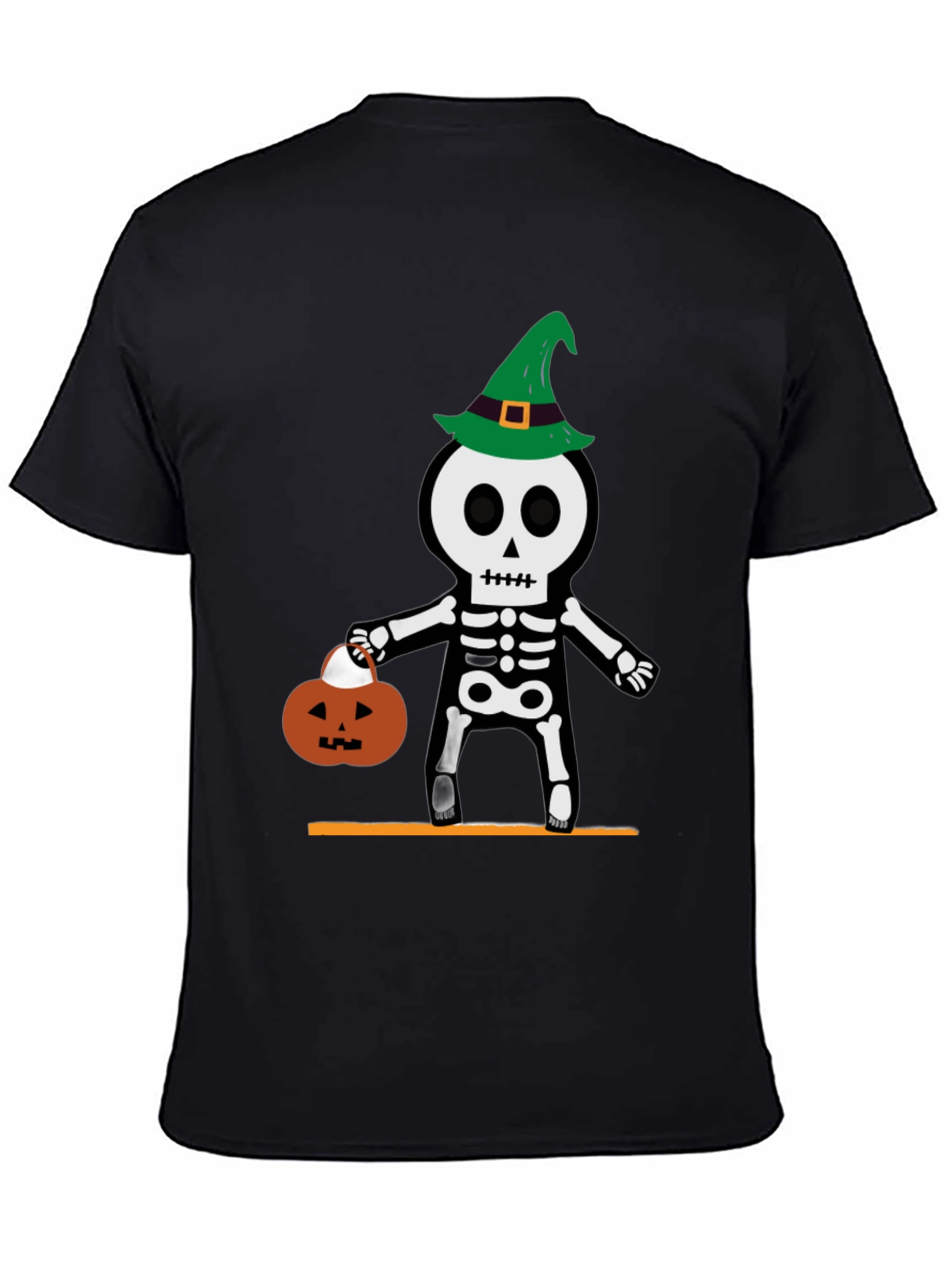 Halloween Skeleton Witch T-Shirt