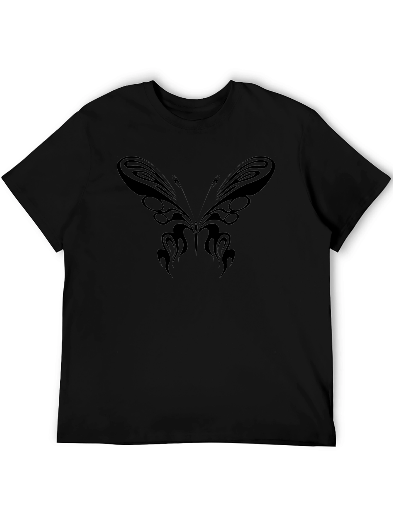 Black Butterfly Graphic Tee - Stylish & Comfortable