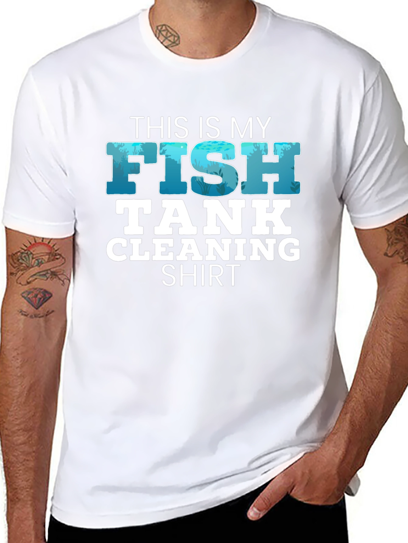 Funny Fish Tank Cleaning Shirt