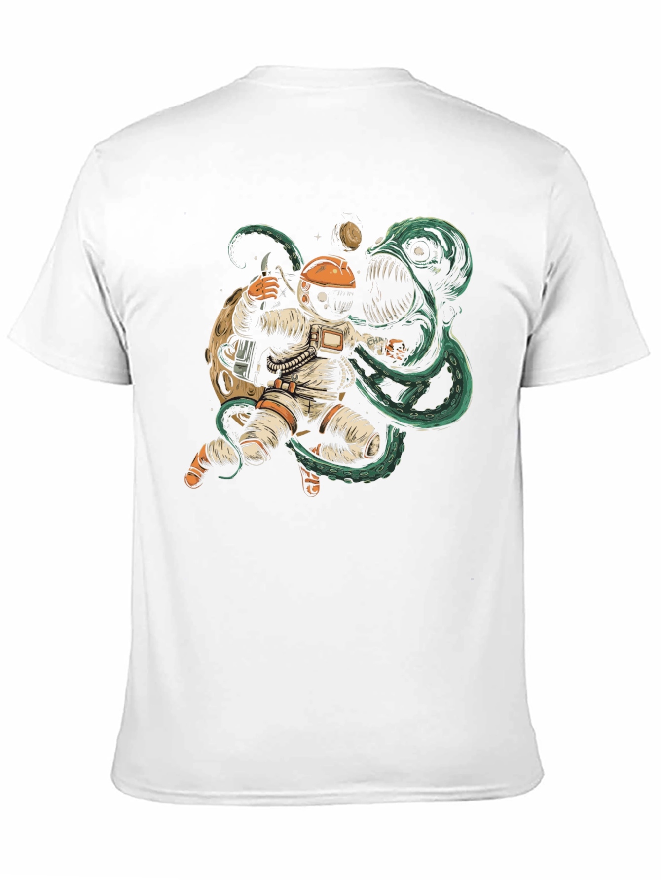 Cosmic Horror Black Graphic T-Shirt
