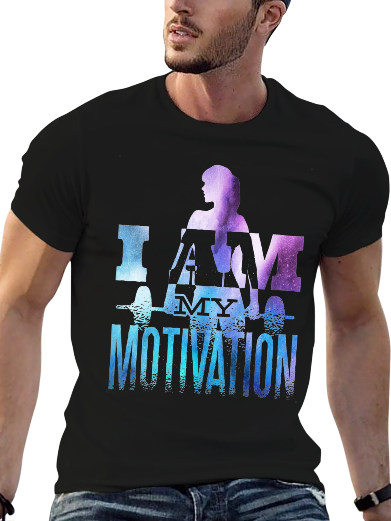 I AM MY MOTIVATION T-Shirt Fitness Workout