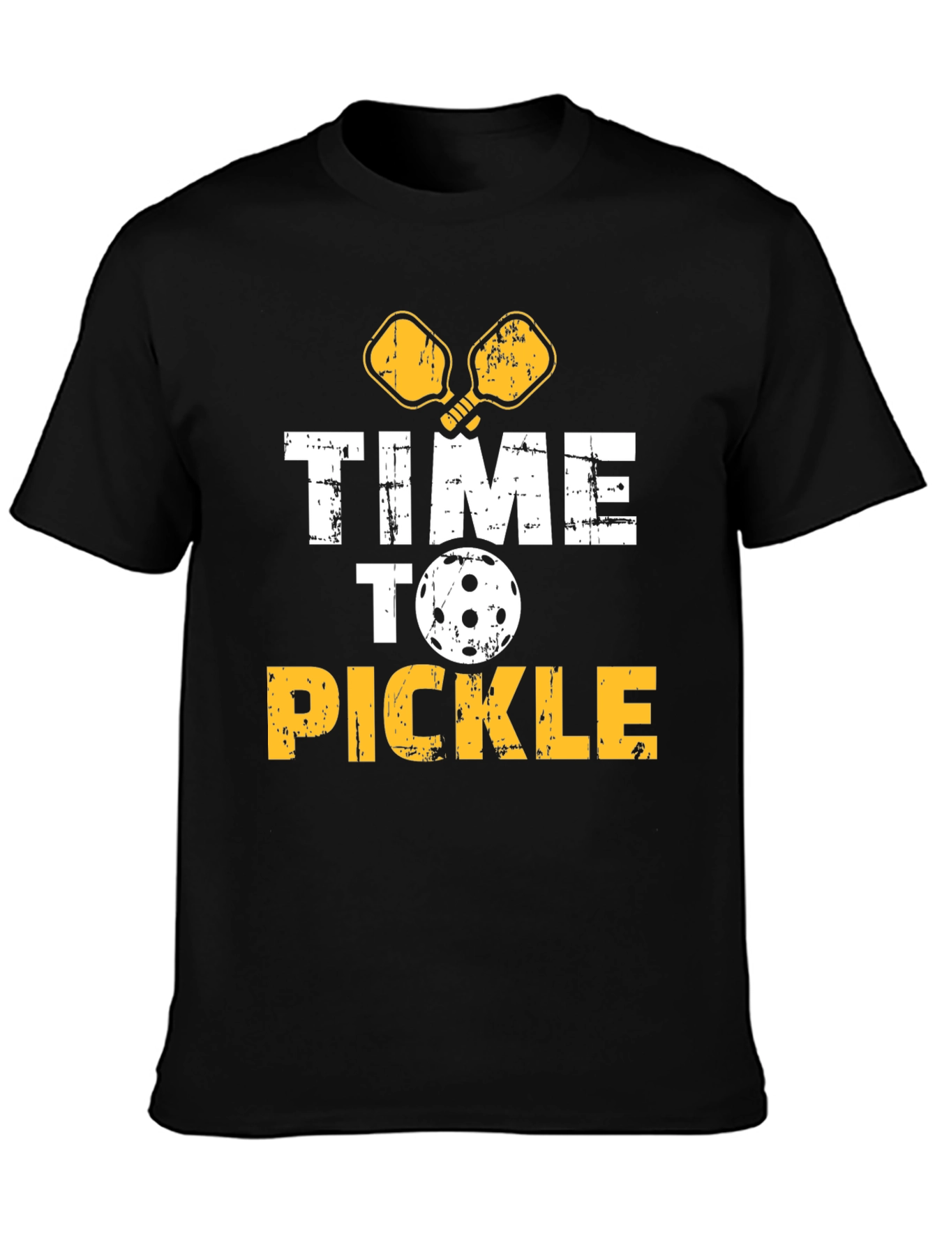 Time to Pickle Black T-Shirt