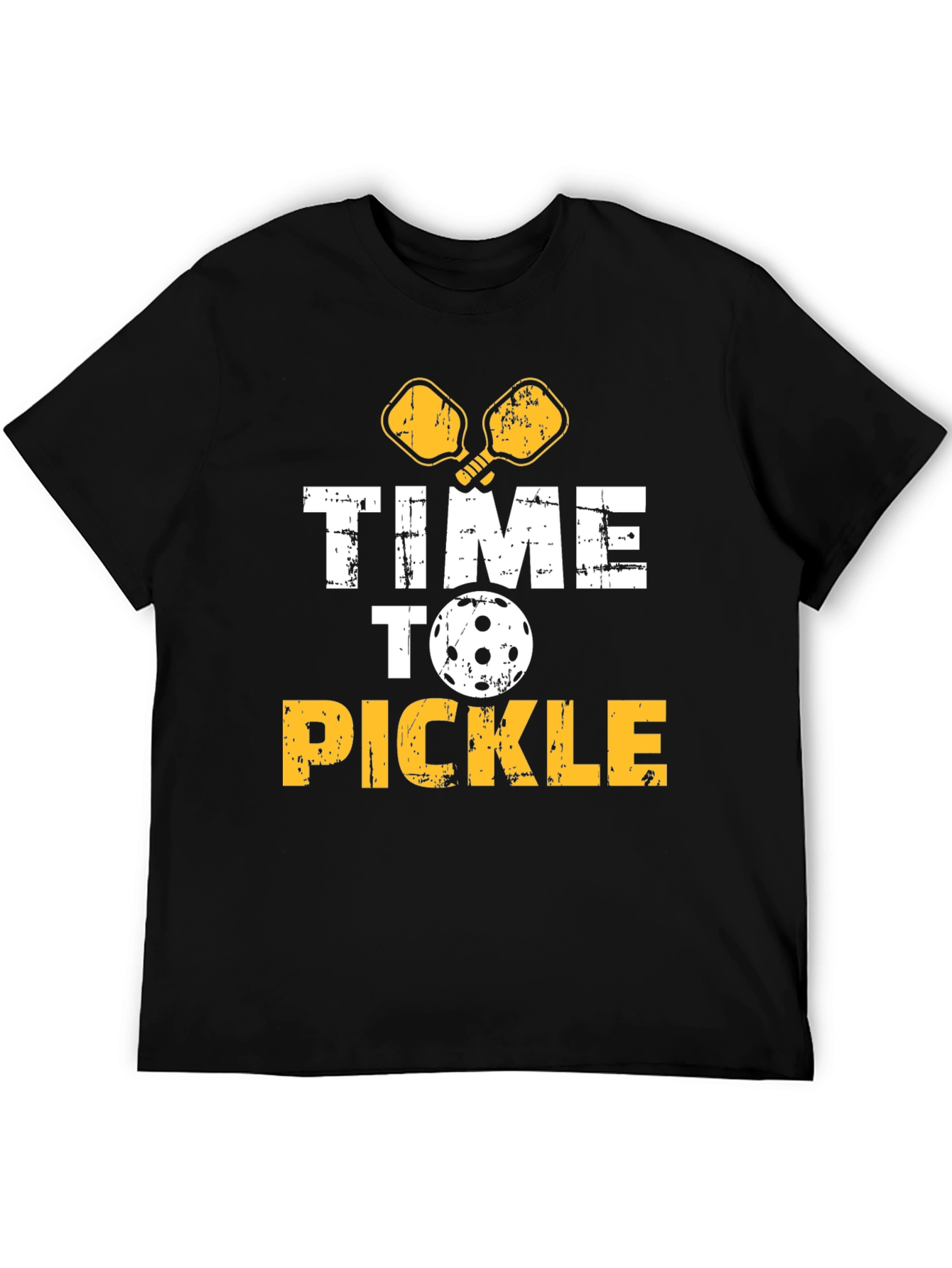 Time to Pickle Black T-Shirt