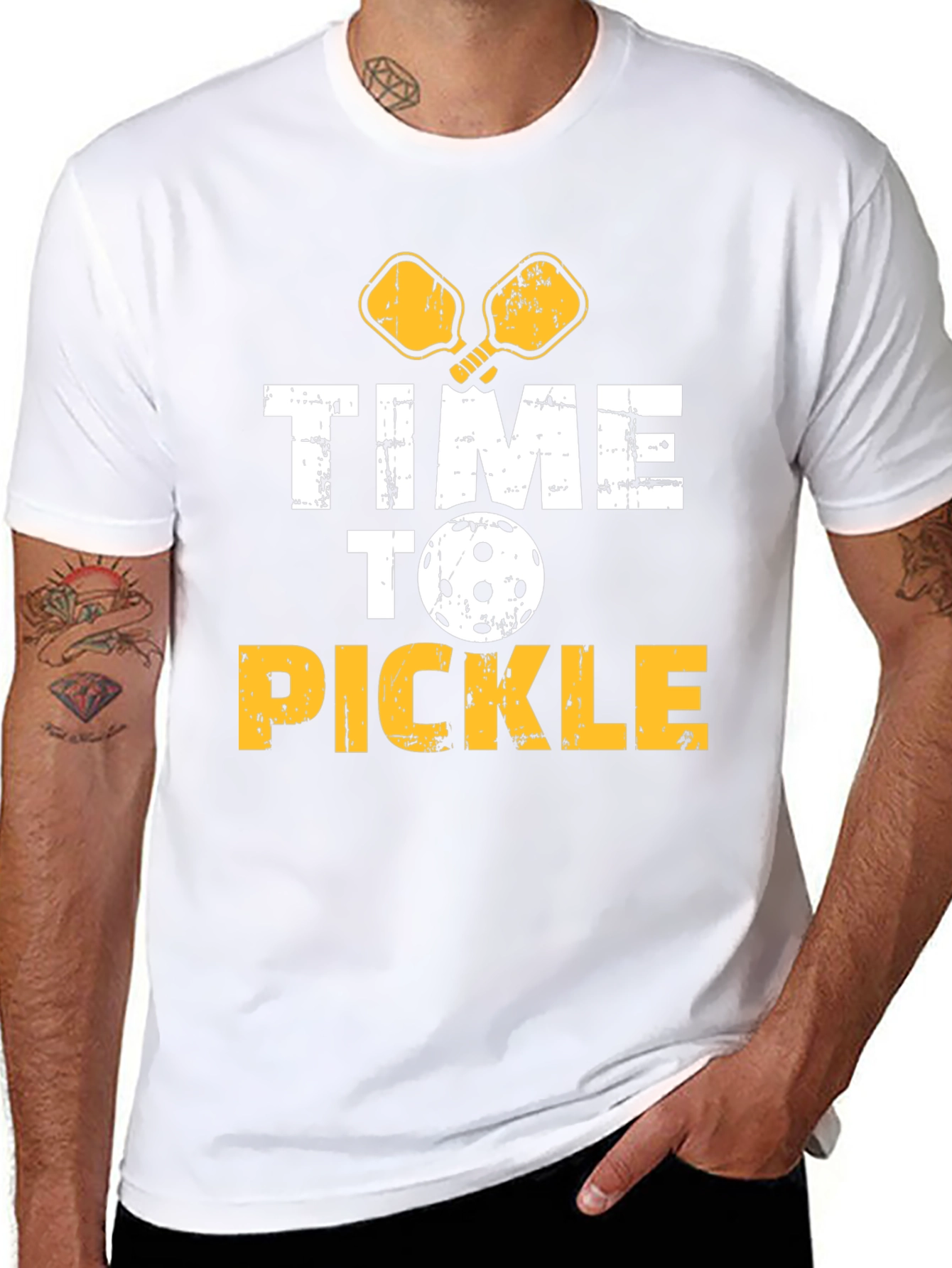 Time to Pickle Black T-Shirt