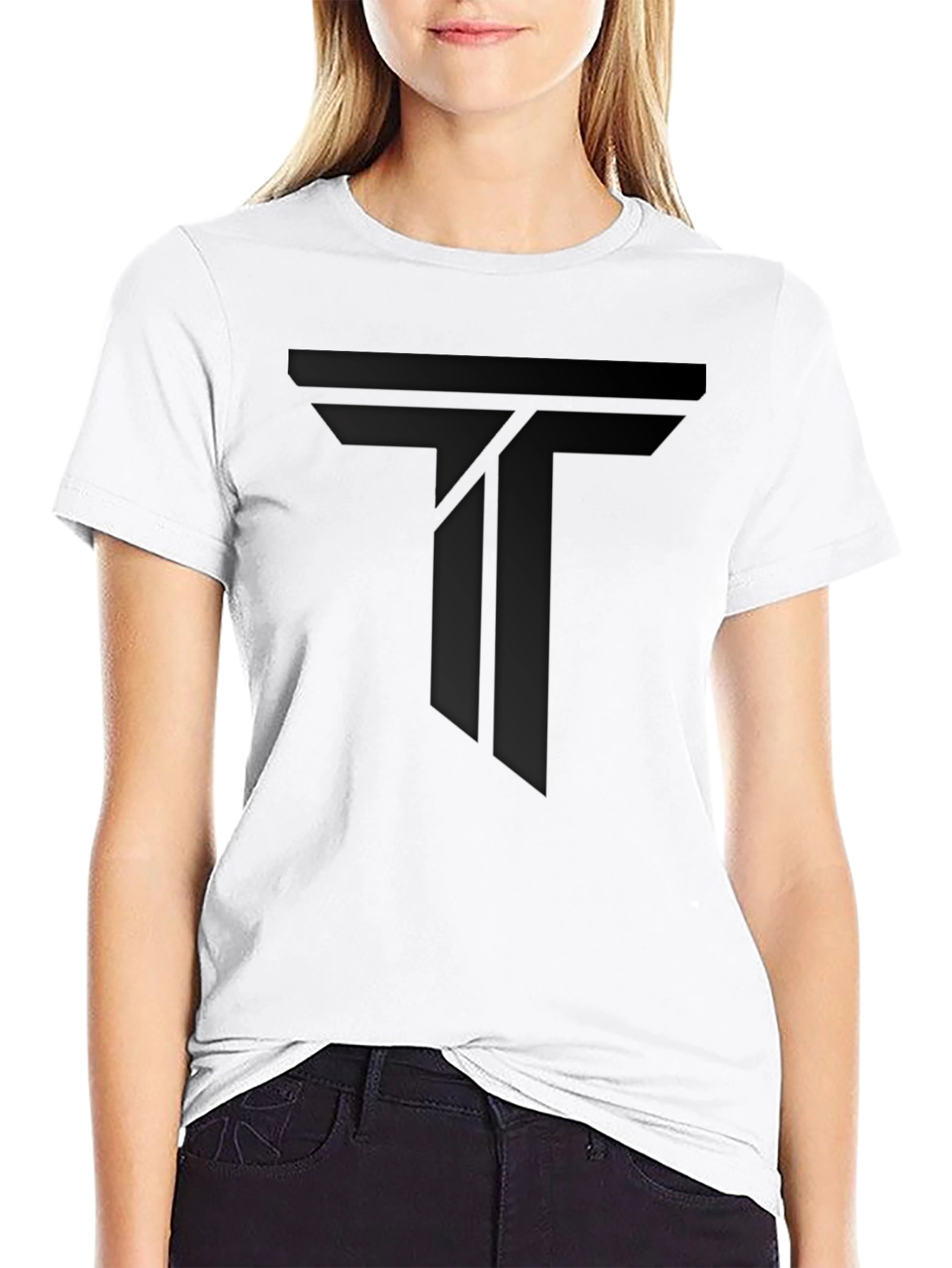 Stealth Black T Logo Graphic Tee