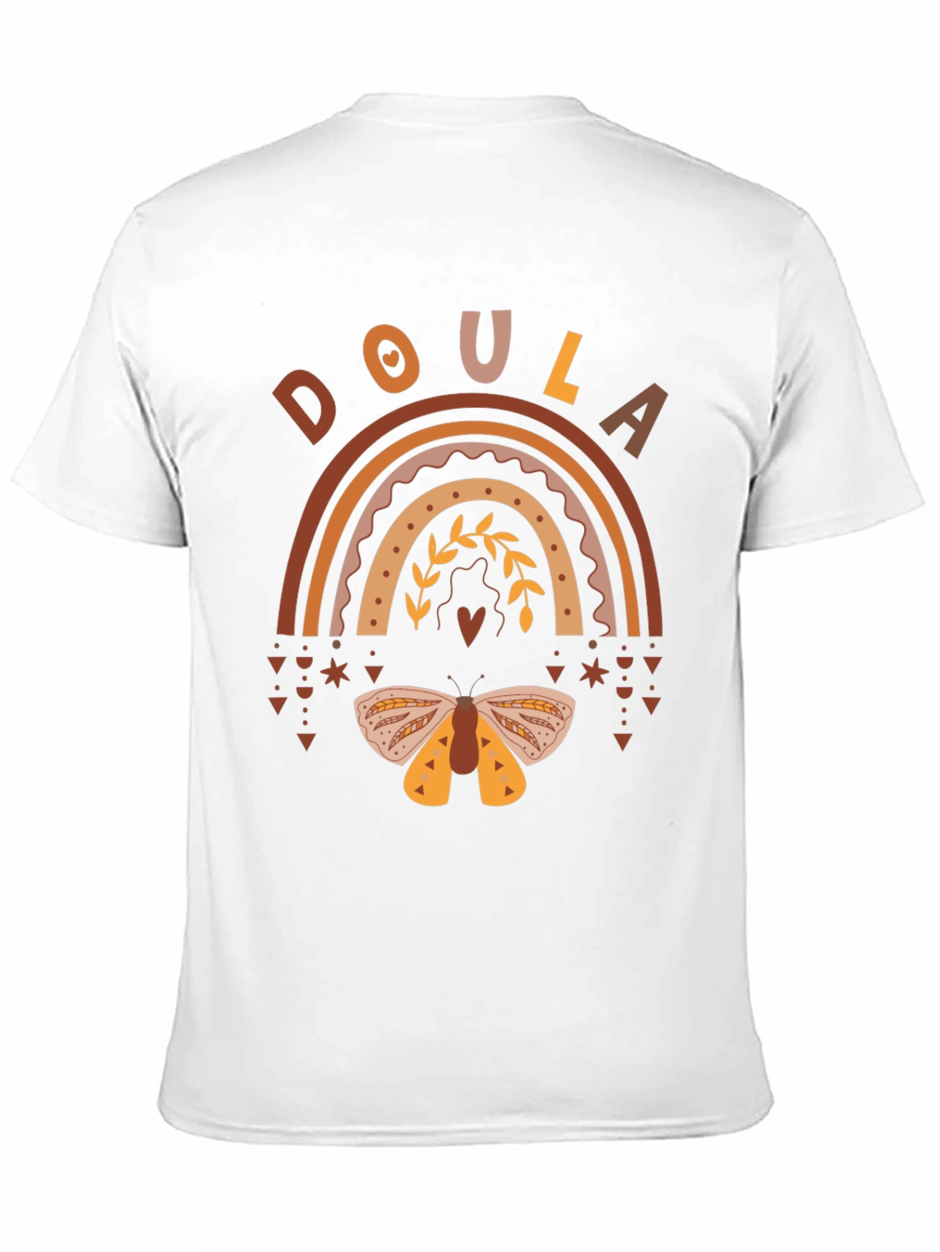 Doula Boho Rainbow T-Shirt