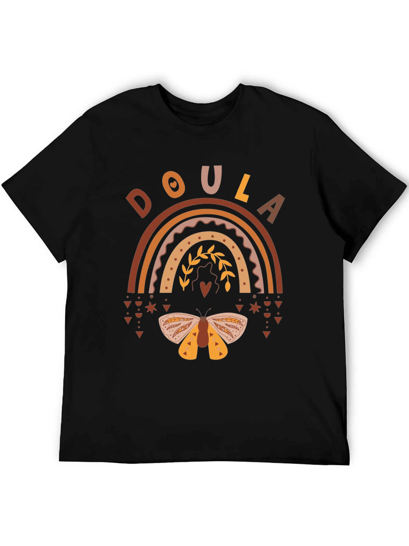 Doula Boho Rainbow T-Shirt