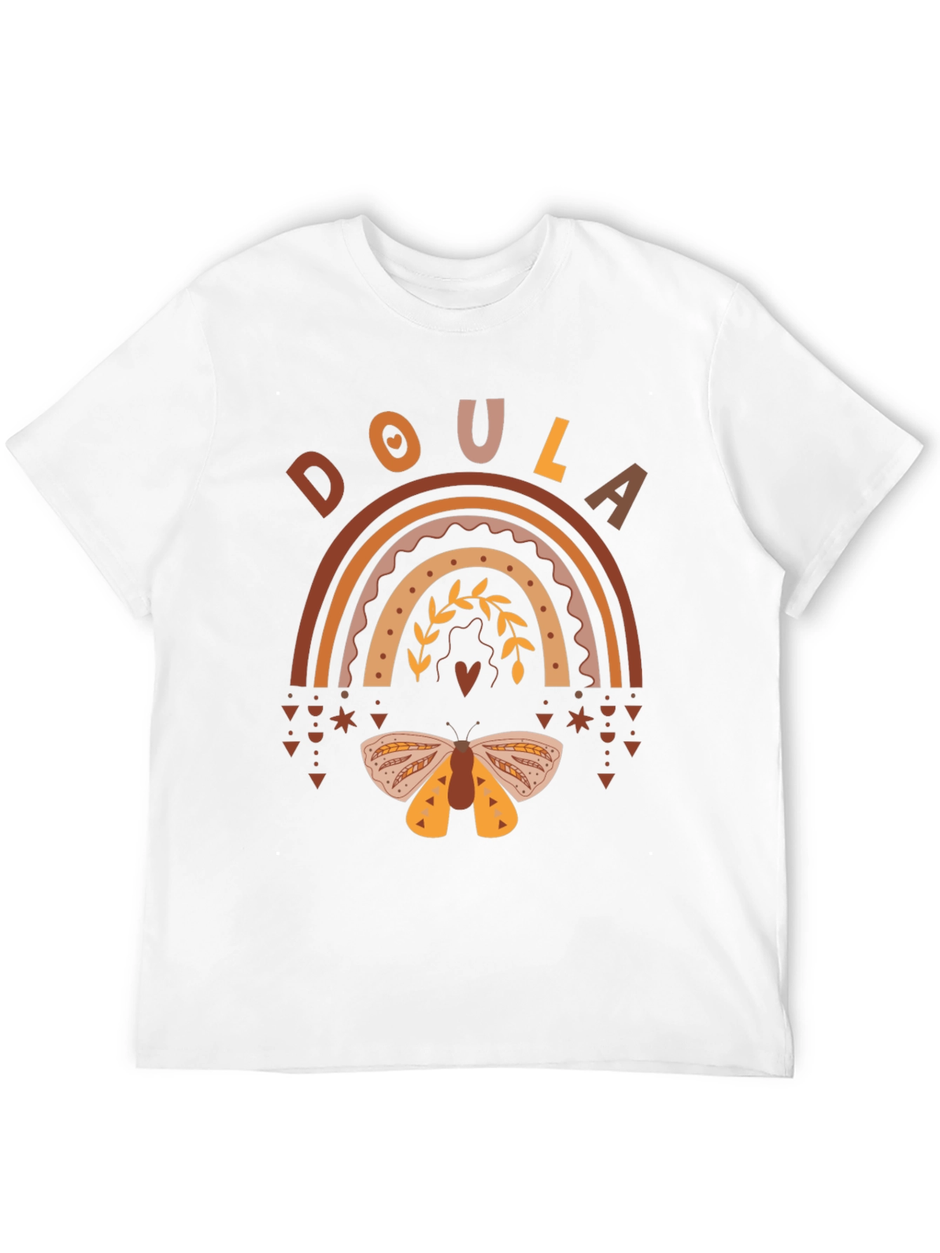 Doula Boho Rainbow T-Shirt