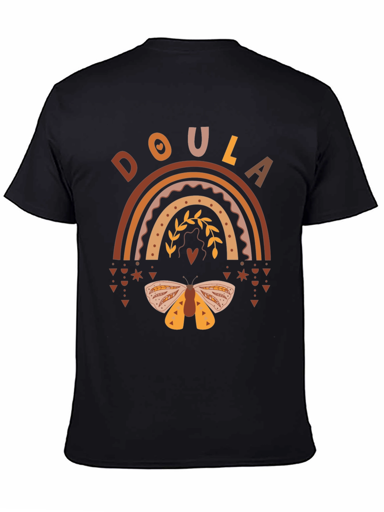 Doula Boho Rainbow T-Shirt