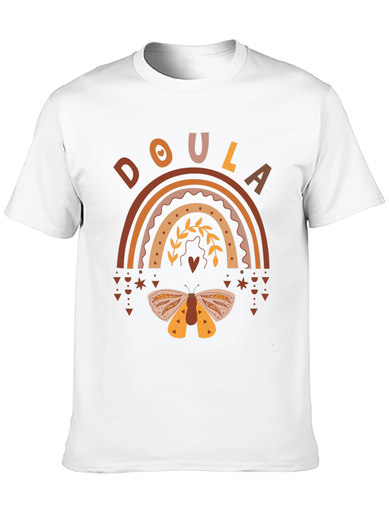 Doula Boho Rainbow T-Shirt