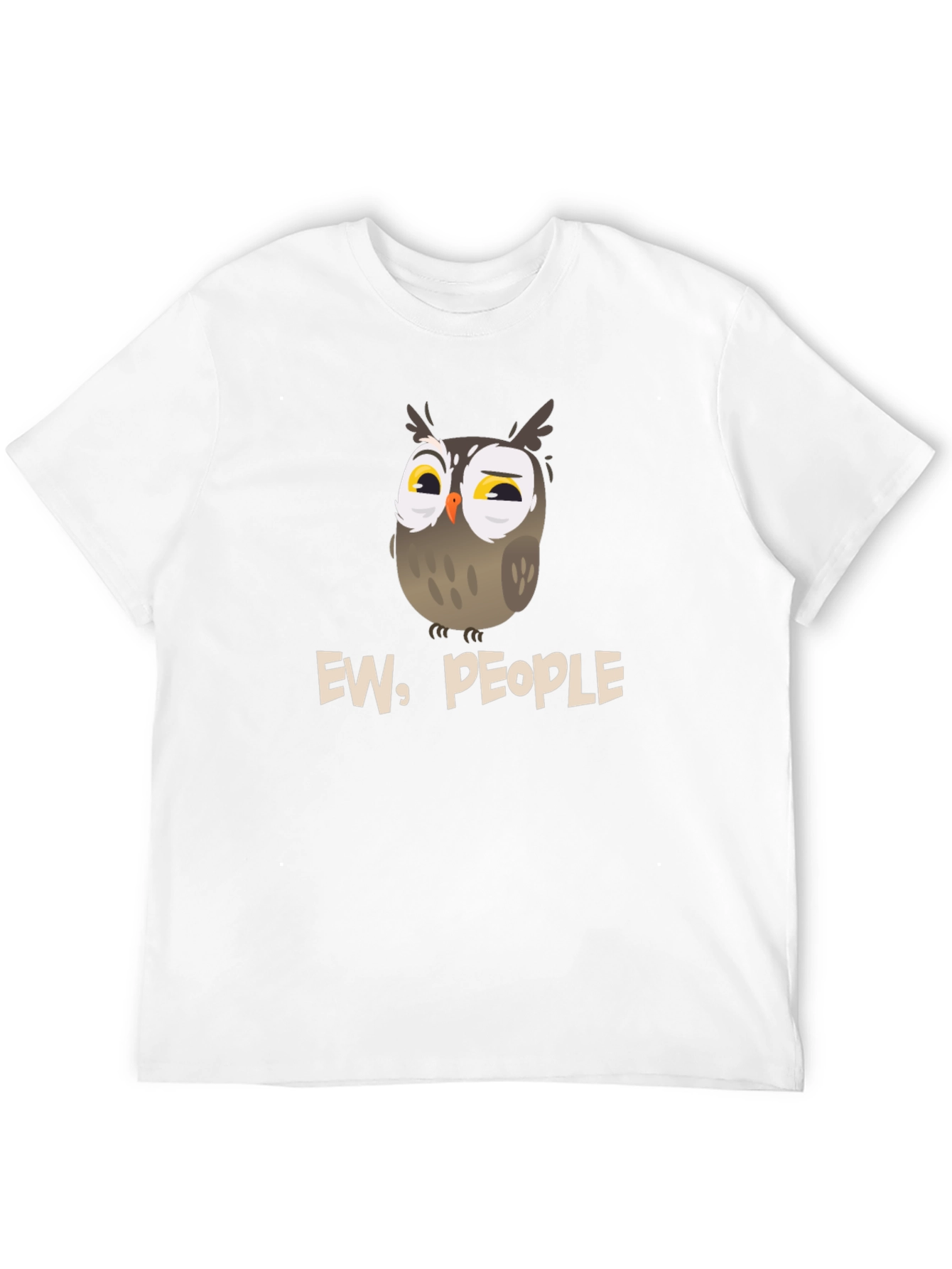 Ew People Owl Graphic T-Shirt