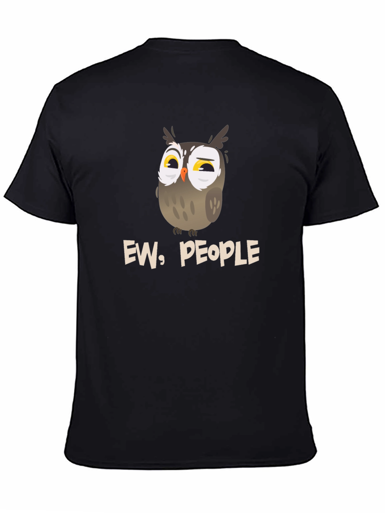 Ew People Owl Graphic T-Shirt