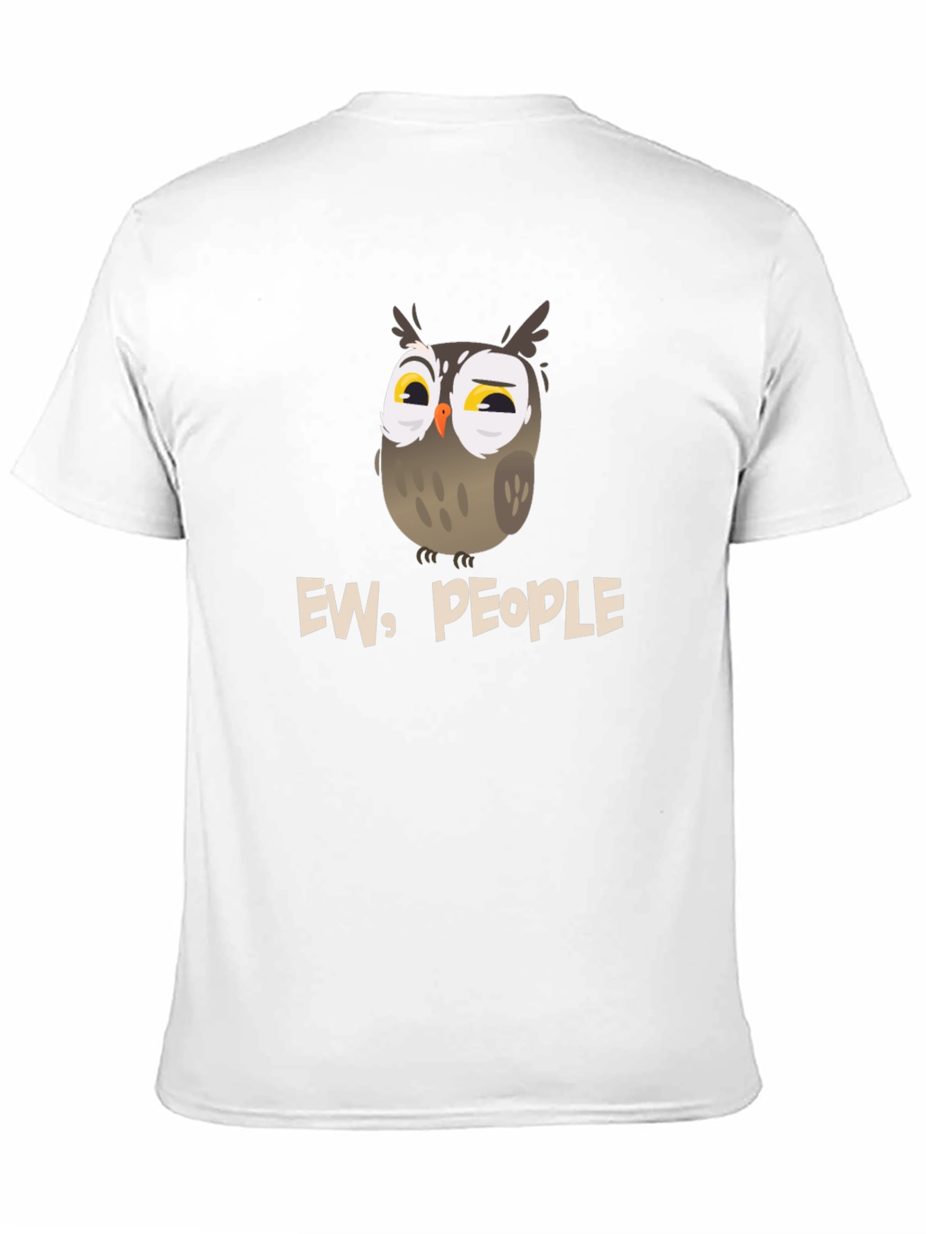 Ew People Owl Graphic T-Shirt