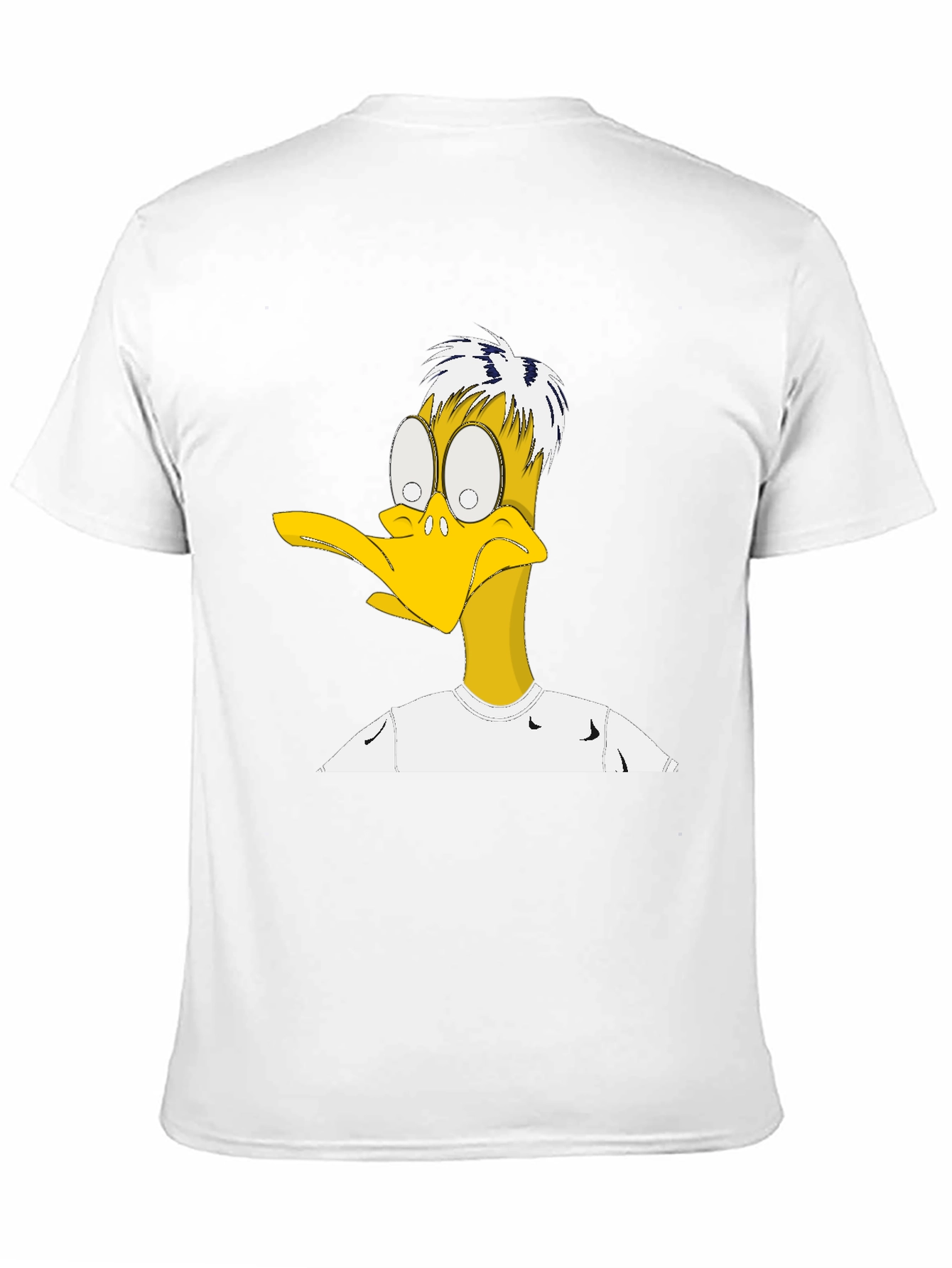 Funny Cartoon Duck Graphic T-Shirt
