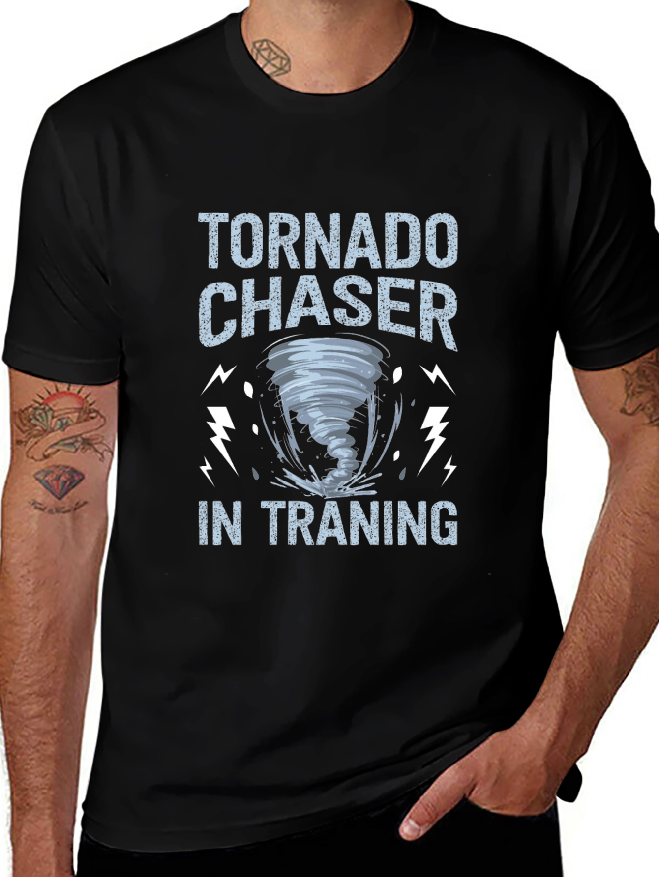 Tornado Chaser in Training Graphic Tee