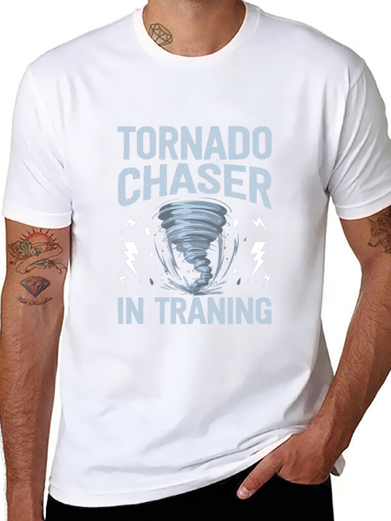 Tornado Chaser in Training Graphic Tee