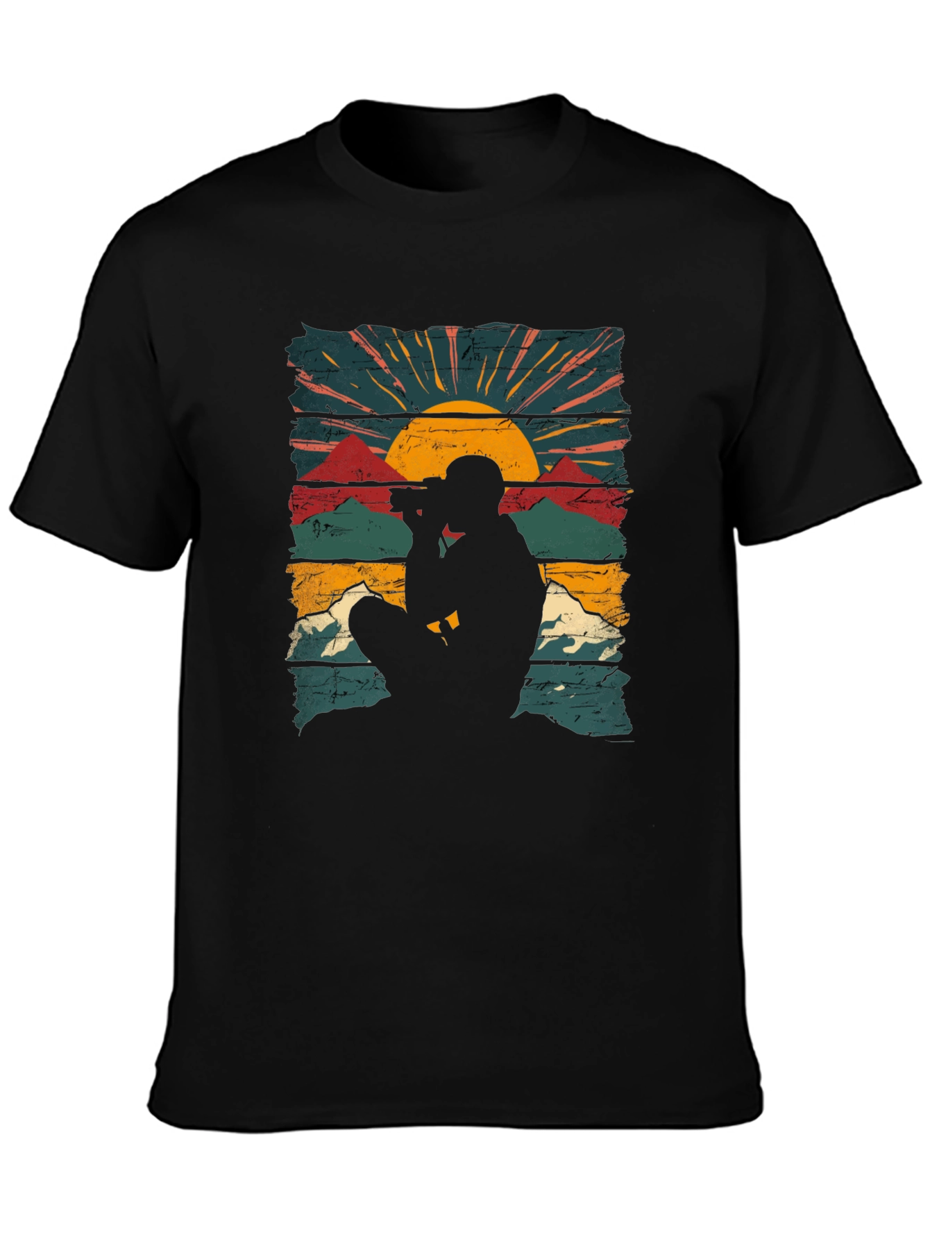 Photographer Sunset Graphic Tee