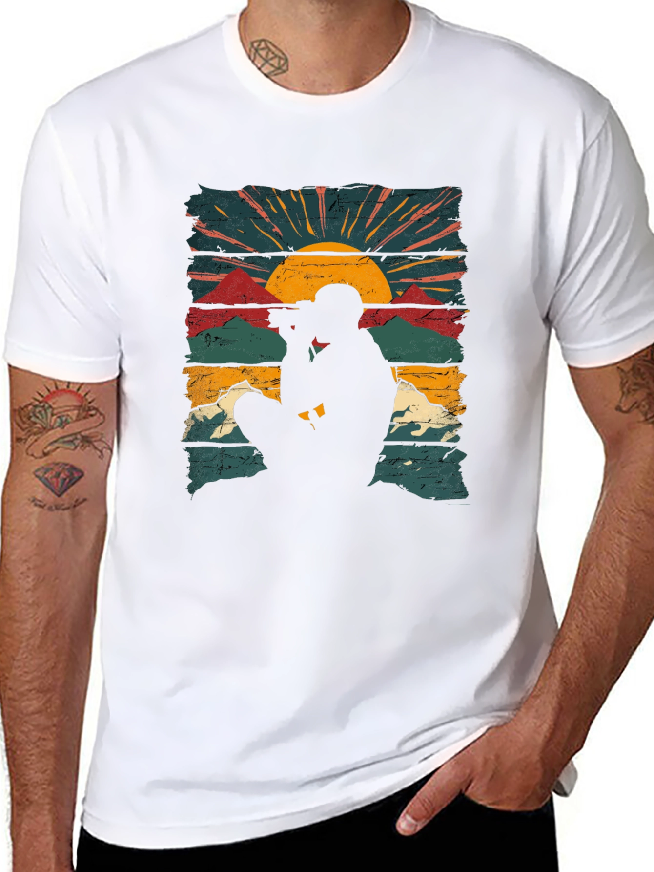Photographer Sunset Graphic Tee