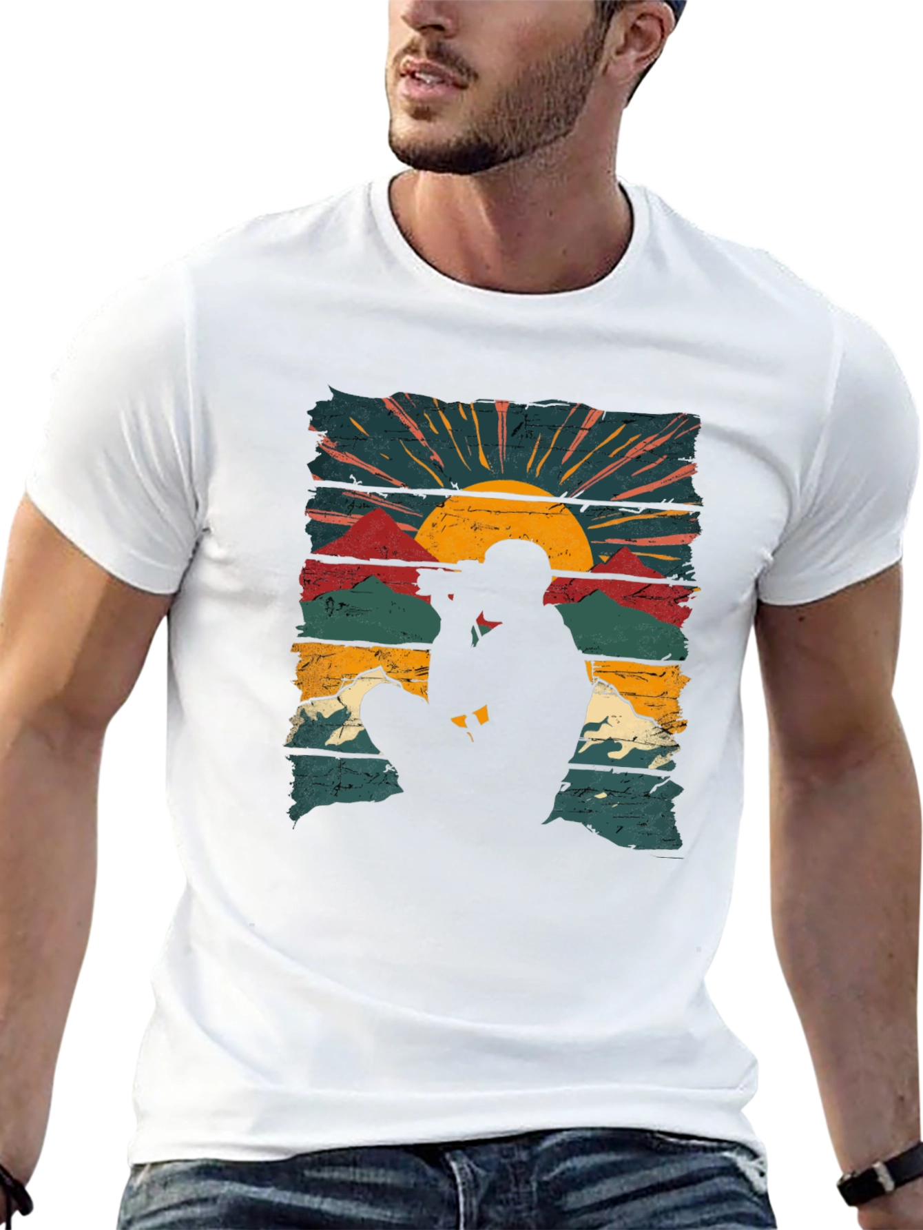 Photographer Sunset Graphic Tee