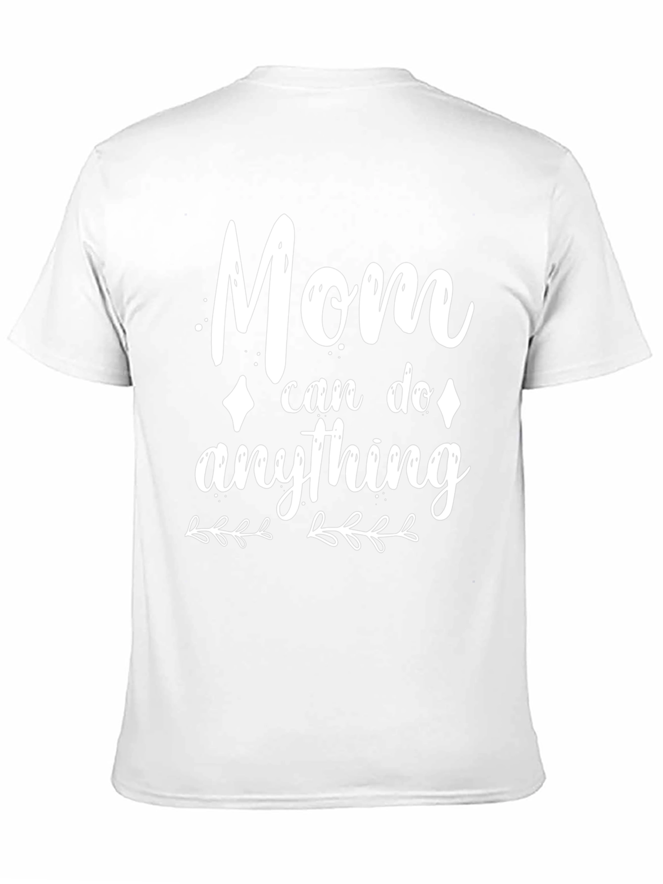 Mom Can Do Anything Black Graphic Tee